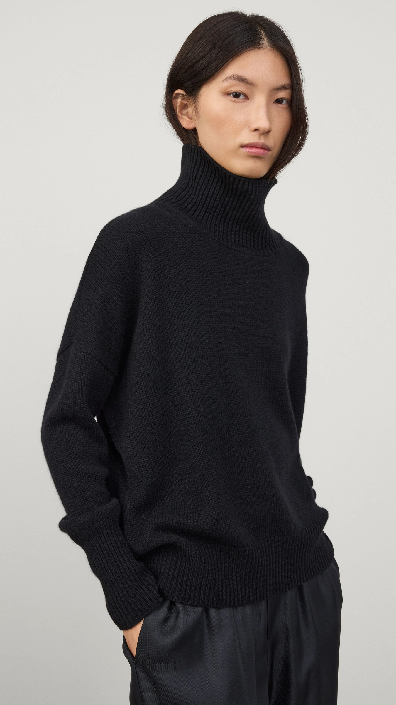 Lisa Yang Heidi Sweater in Black