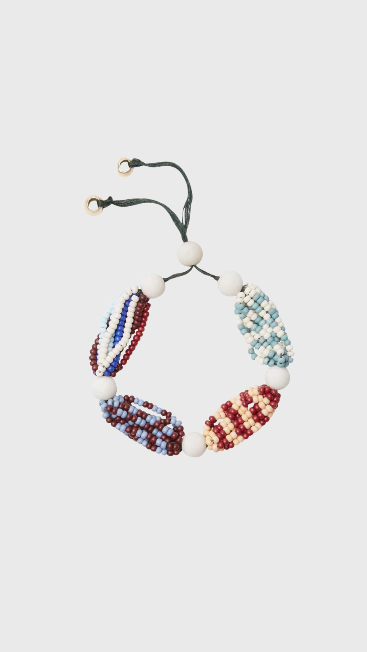 Alemais Le Jardin Bunch Bead Bracelet in Clay Multi