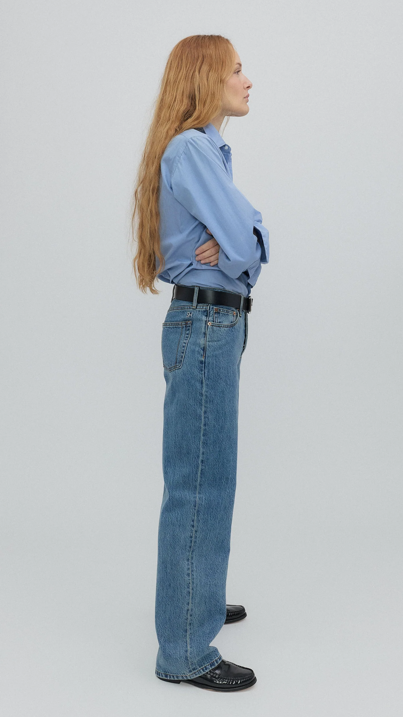 Still Here Everyday Jean in Classic Blue