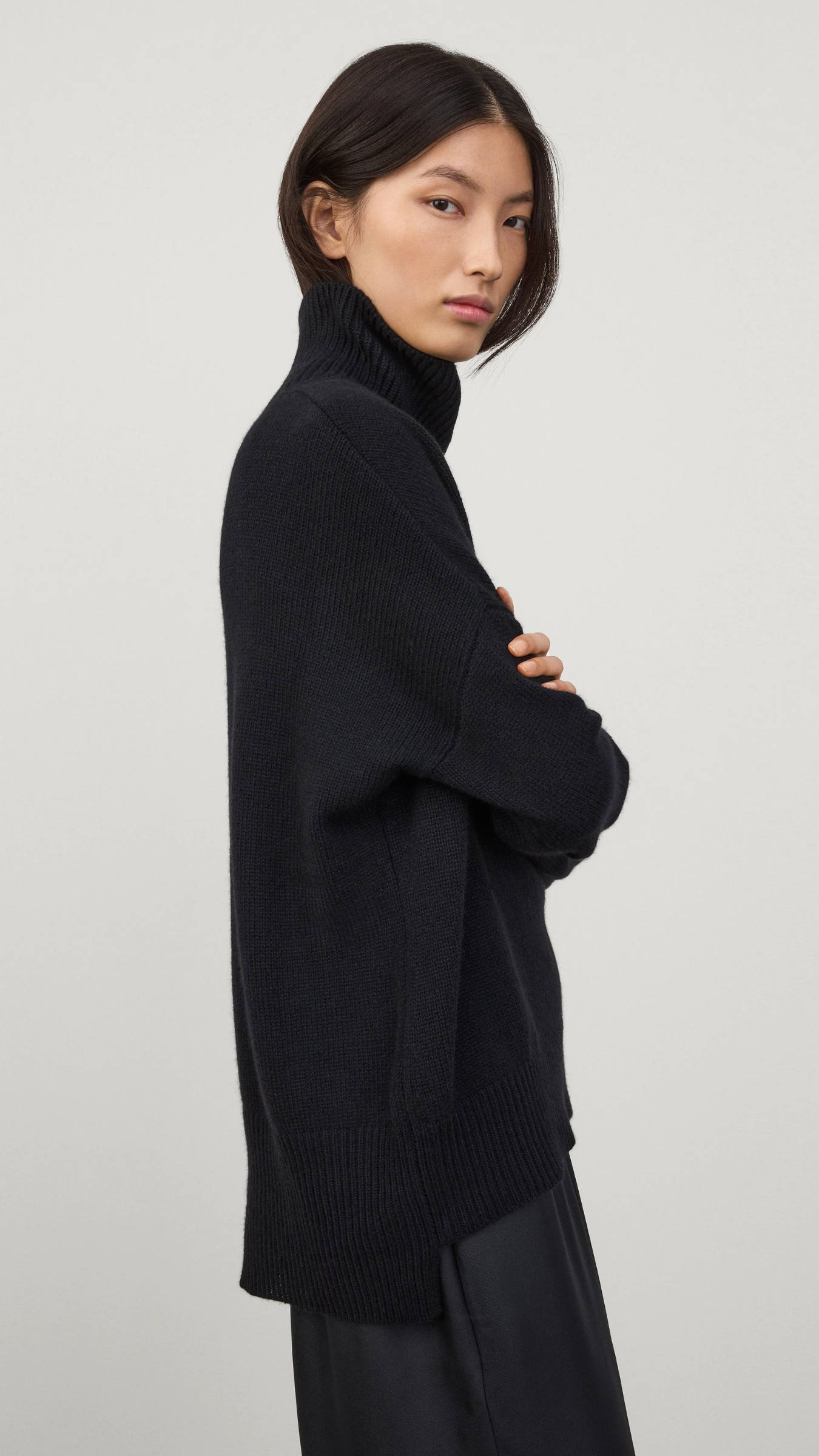 Lisa Yang Heidi Sweater in Black