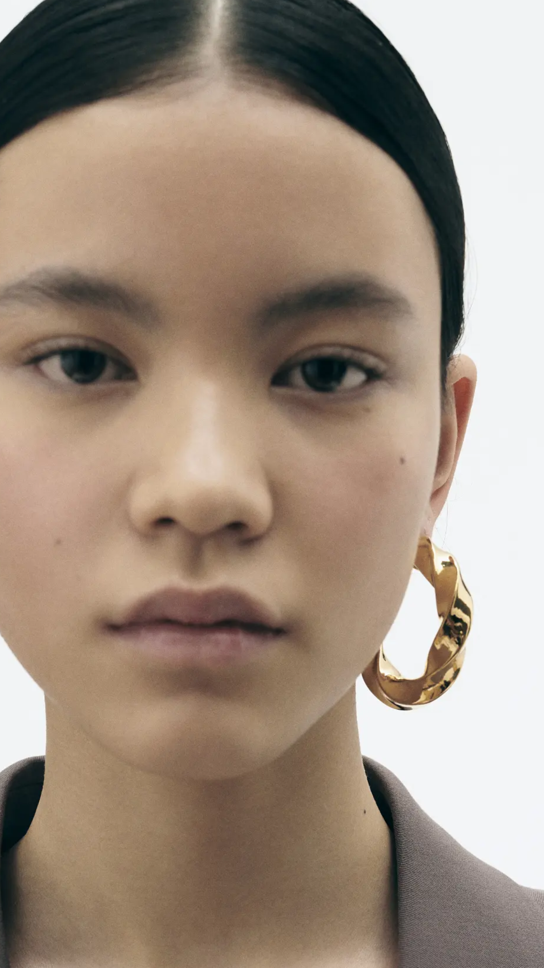 Uncommon Matters Wind Hoops in Gold