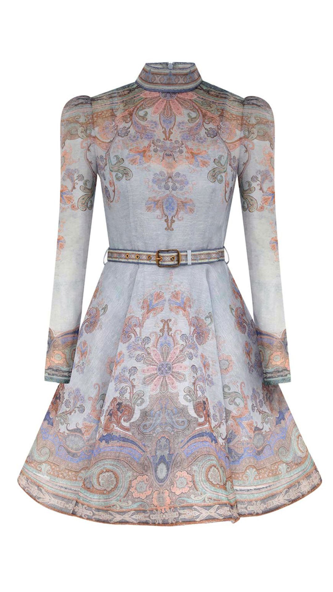 Zimmermann Eden Belted Mini Dress