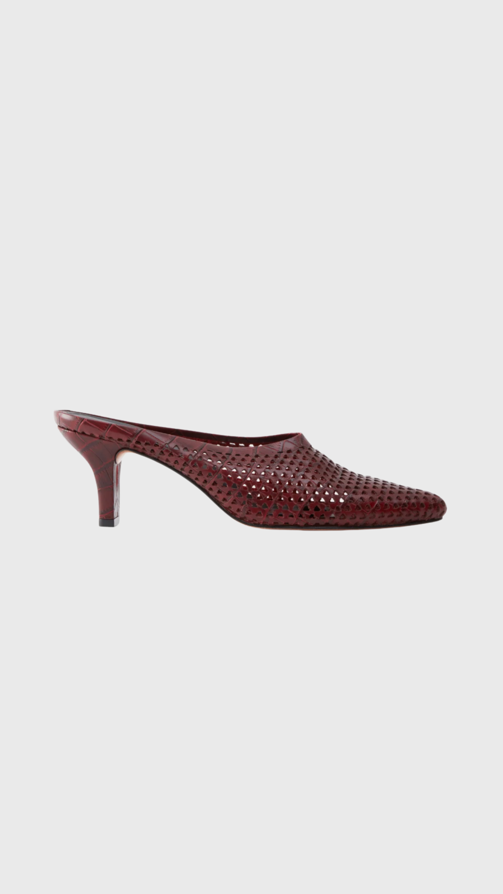 Rachel Comey Alder Mule in Merlot