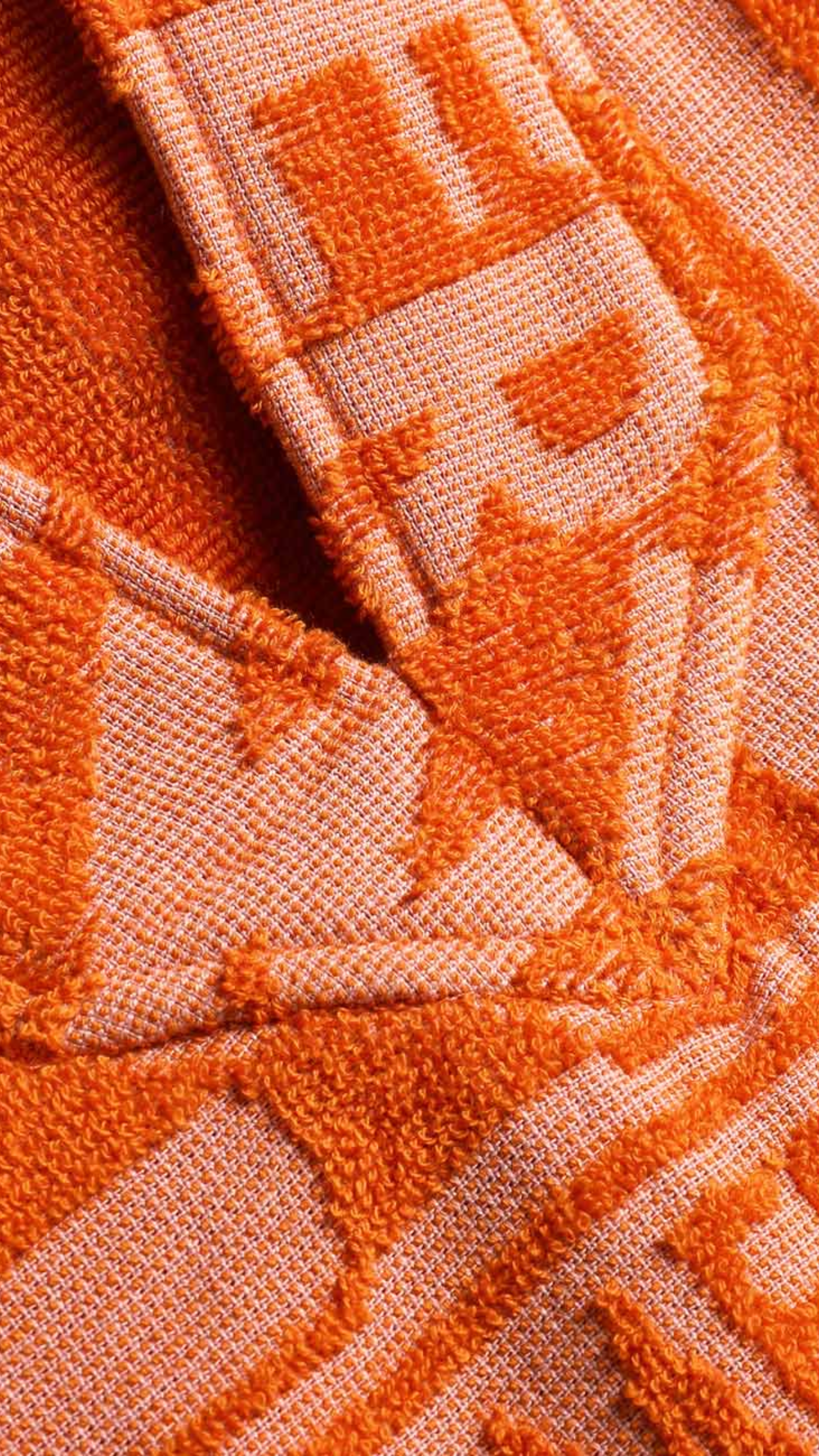 Zimmermann Solstice Towelling Top in Orange Pink