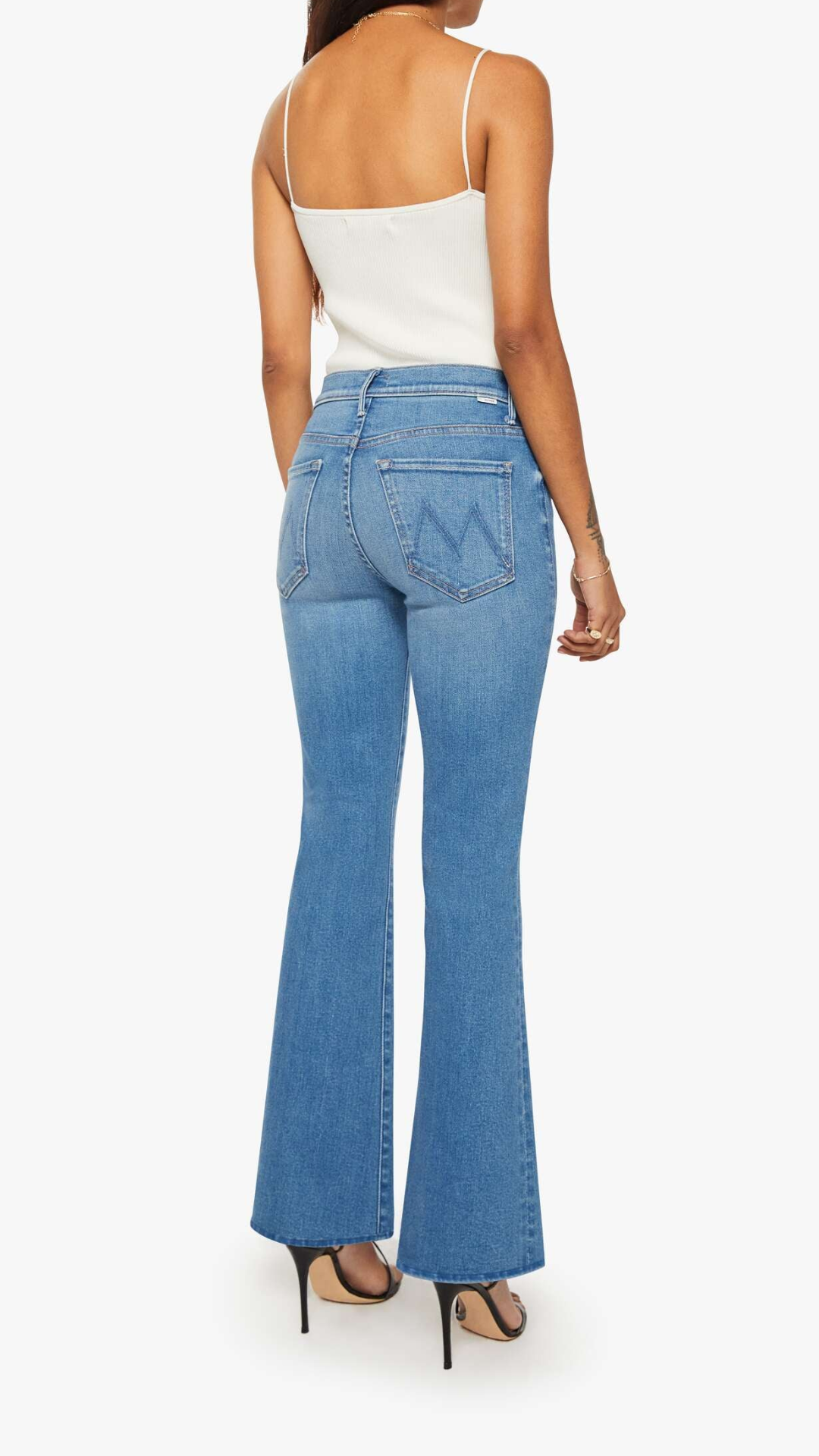 MOTHER Lil Weekender Jean in Piece By Piece
