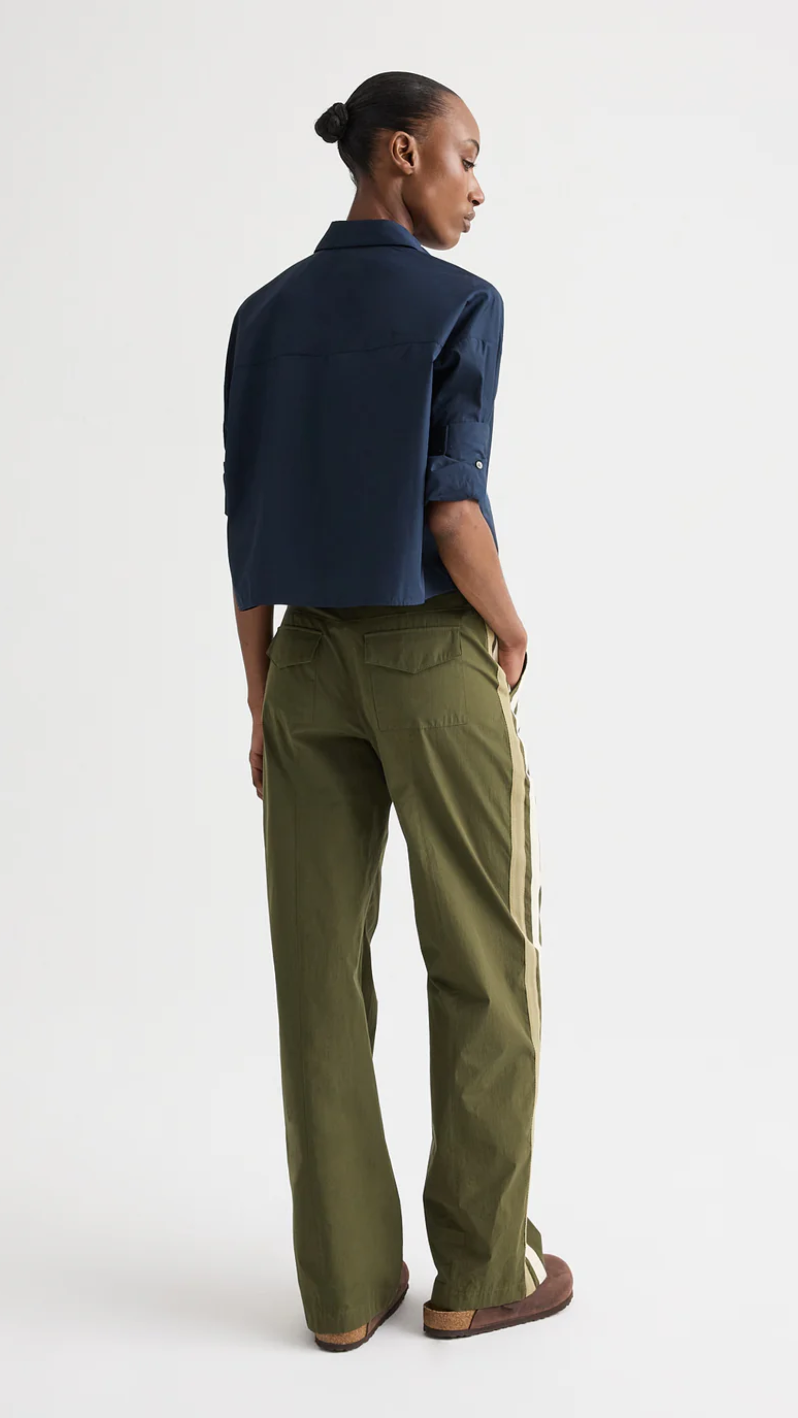 TWP Next Ex Superfine Cotton Shirt in Midnight