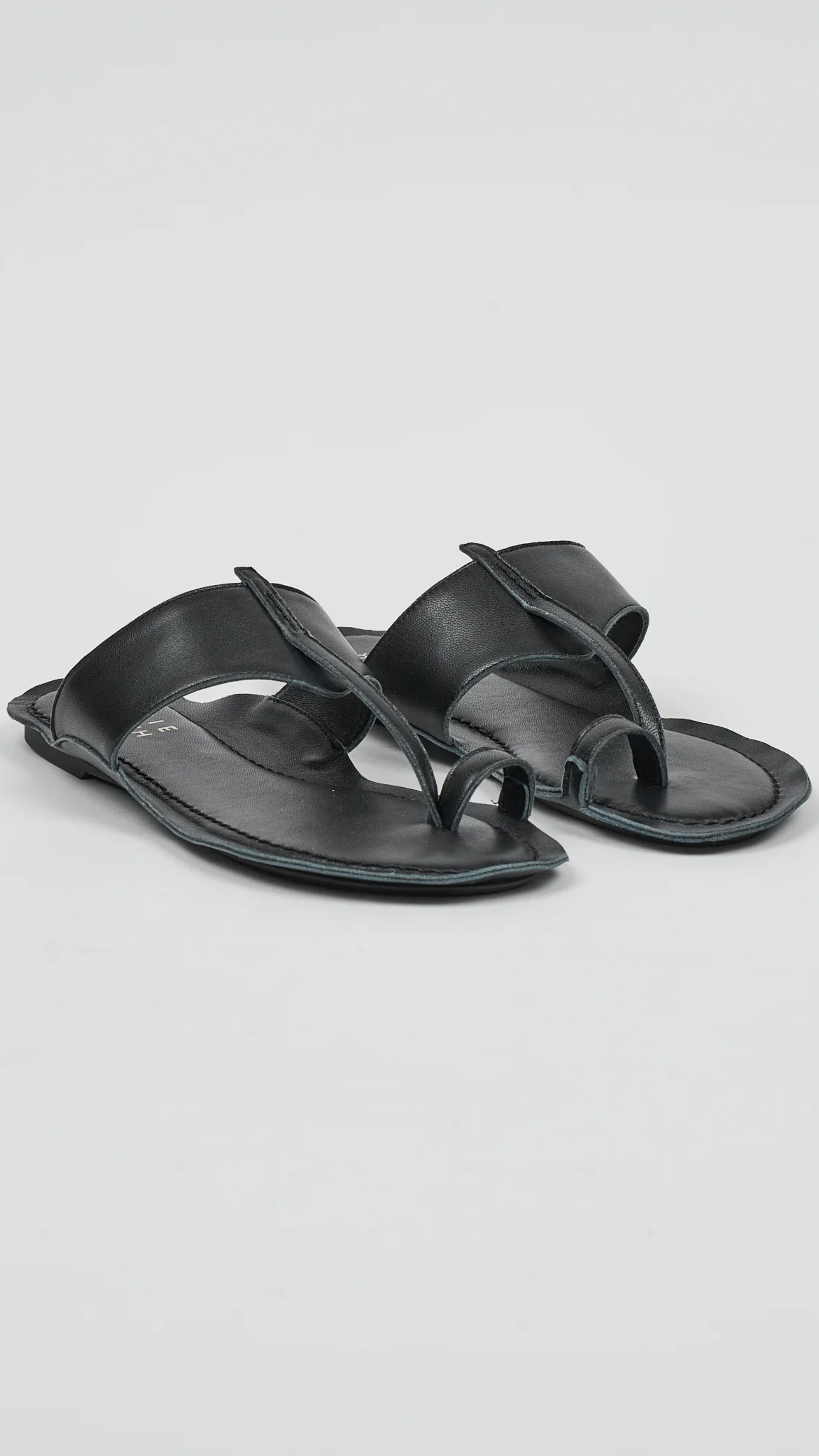 Jamie Haller The Toe Thong in Black