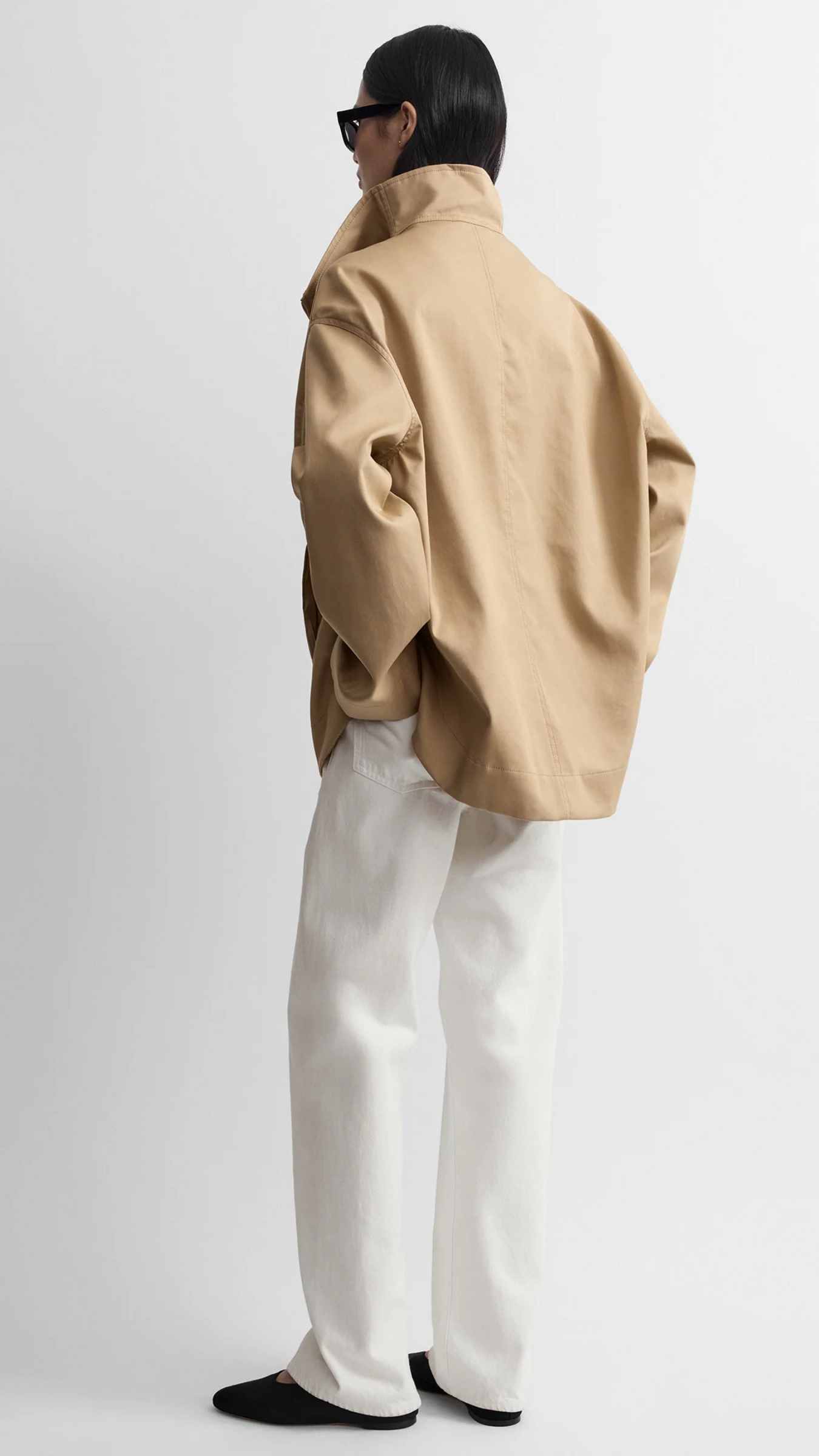 Toteme Zipped Country Jacket in Fawn