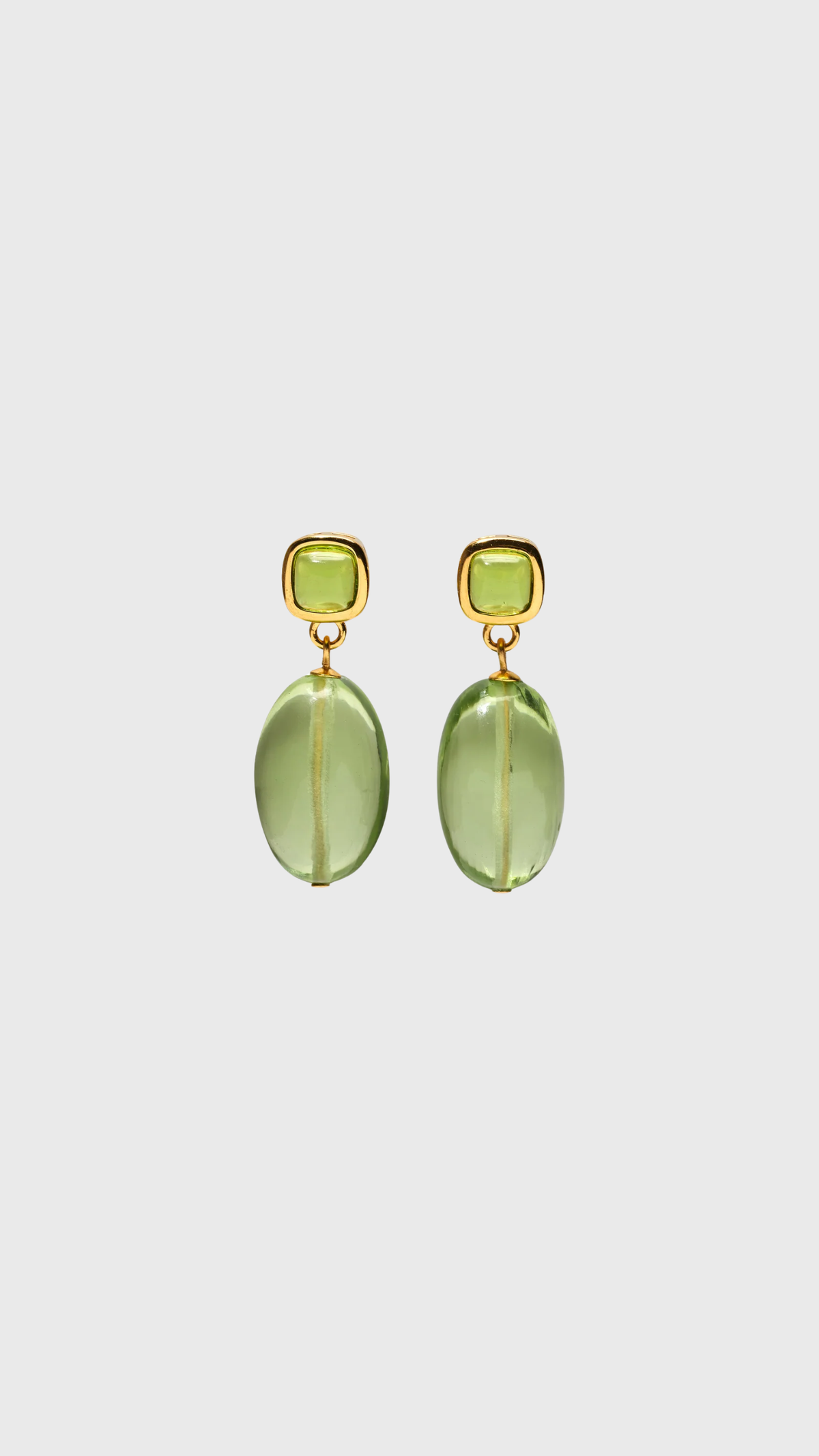 Lizzie Fortunato Verdant Earrings in Grove