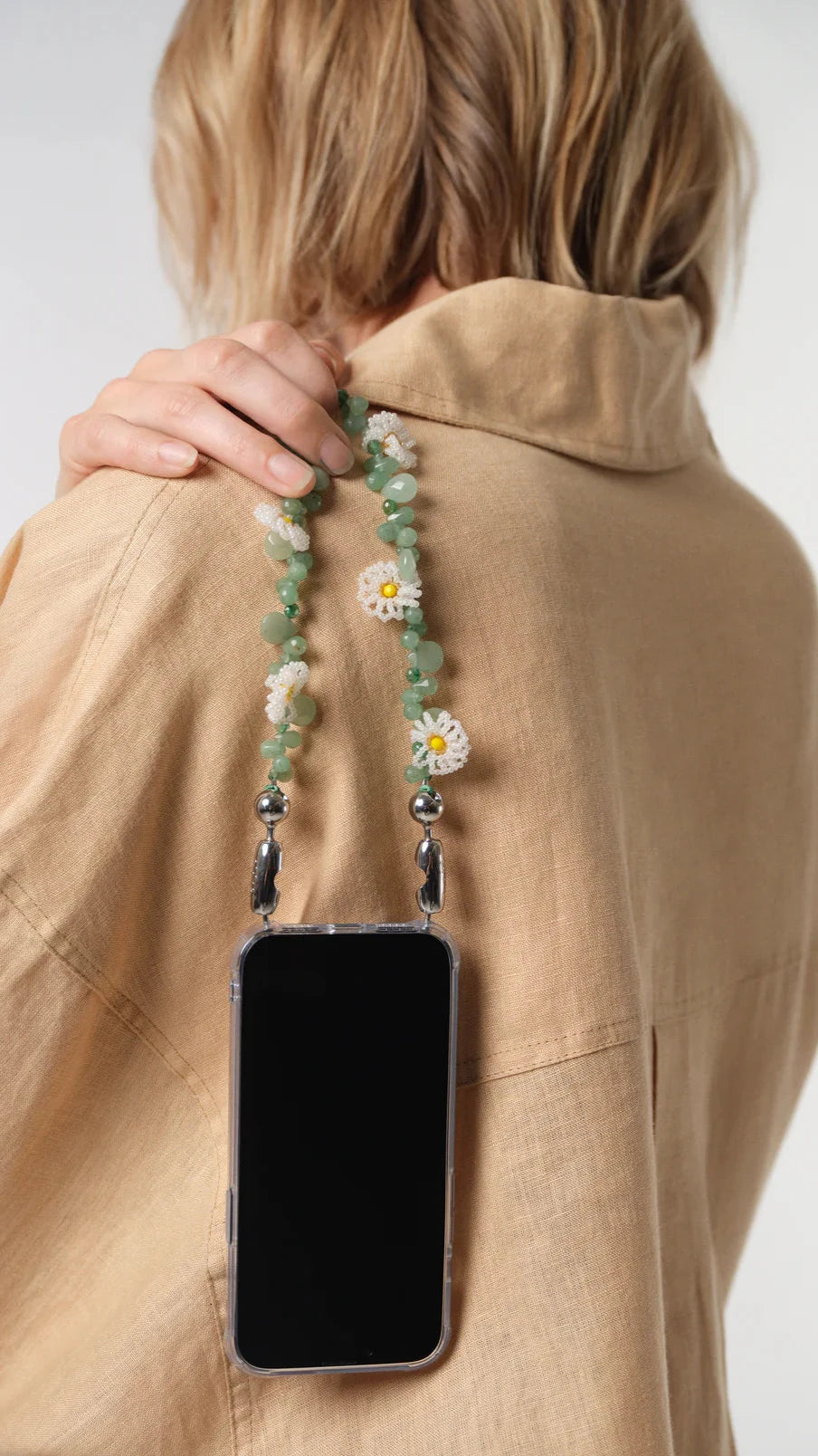 OSSA Daisy Gemstone Wristlet