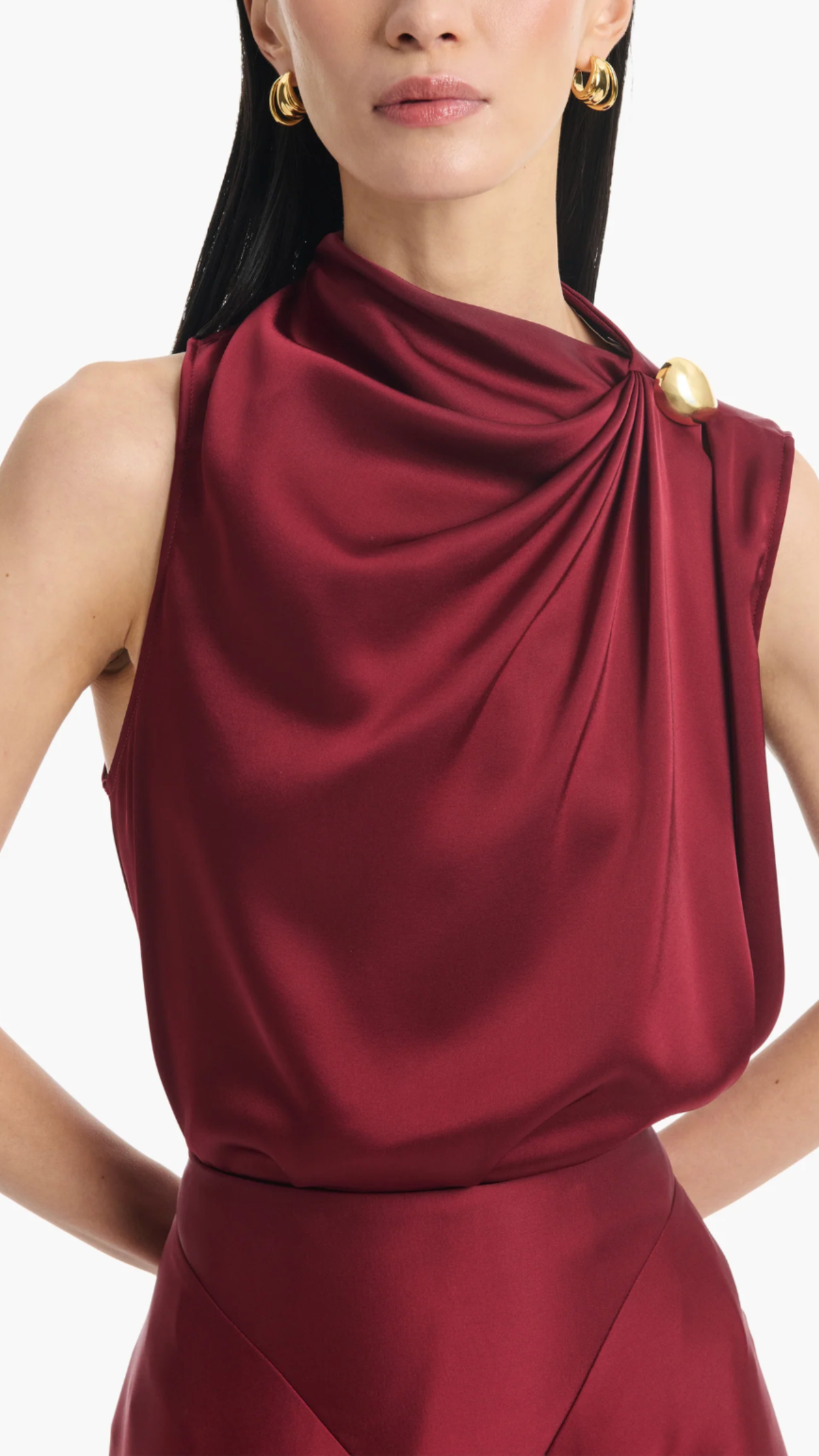 Altuzarra Alden Top in Grenache
