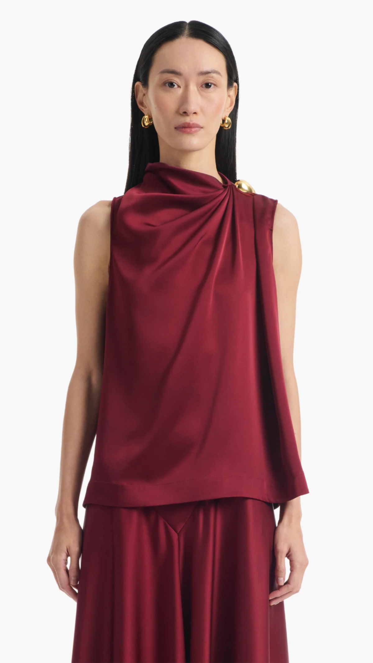 Altuzarra Alden Top in Grenache