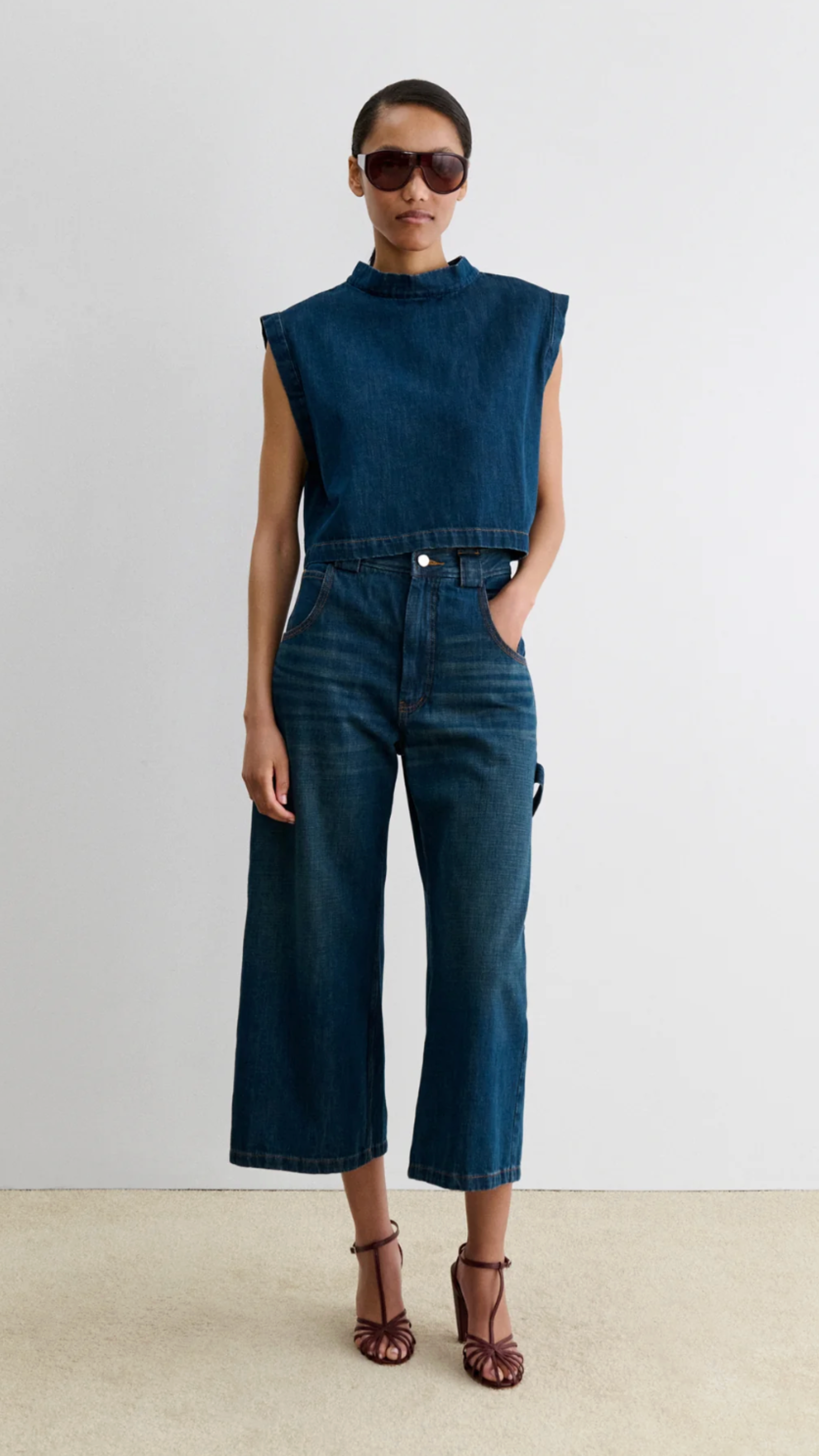 Rachel Comey Carpen Pant in Muddy Indigo