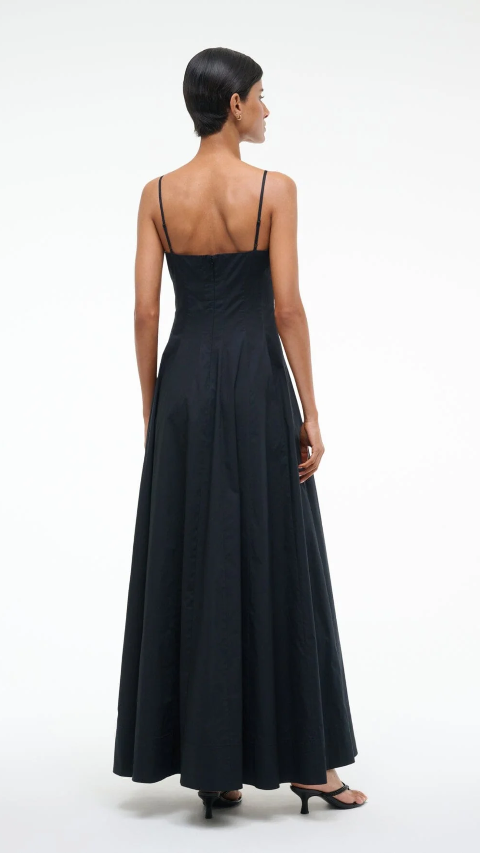 Staud Wylie Maxi Dress in Black