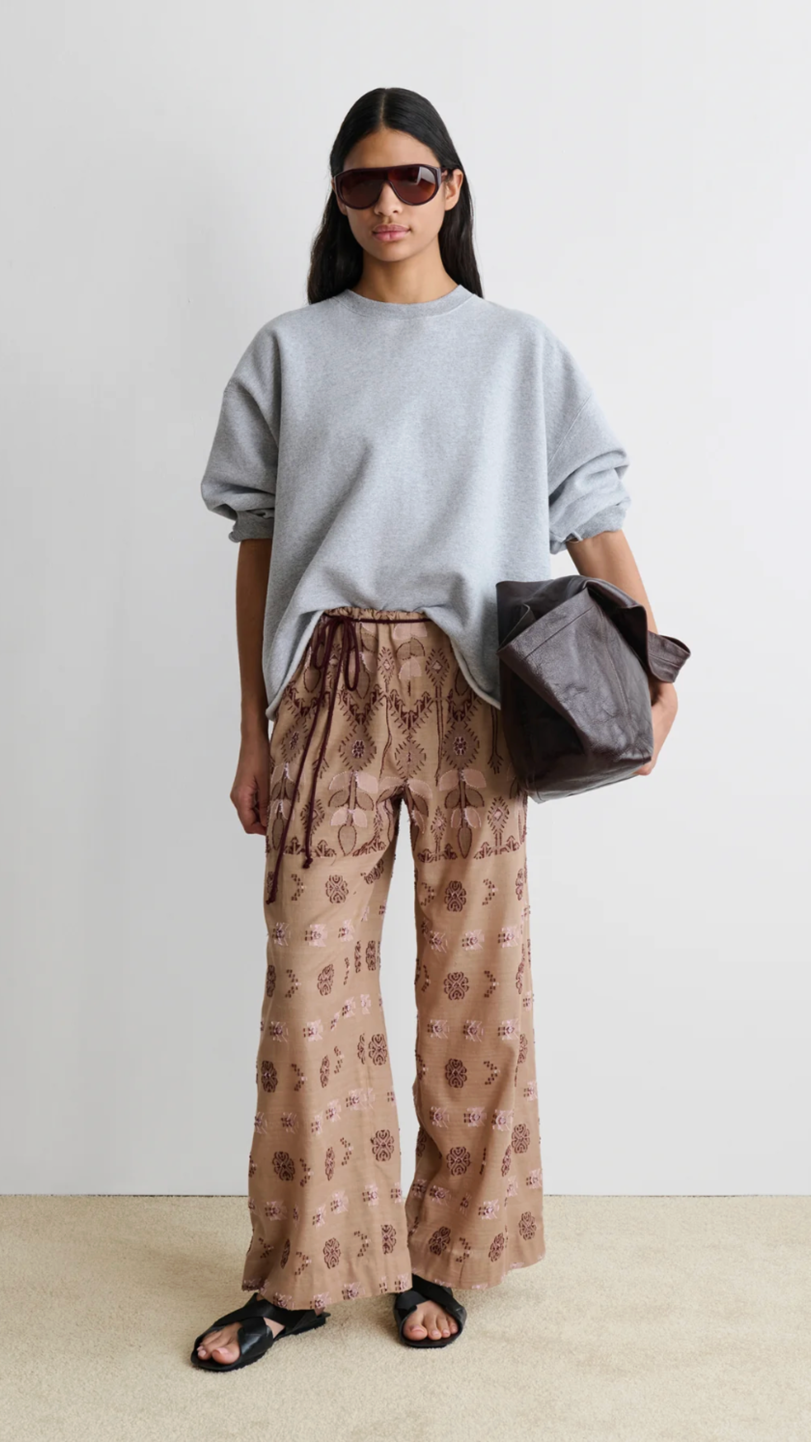 Rachel Comey Fond Sweatshirt in Grey