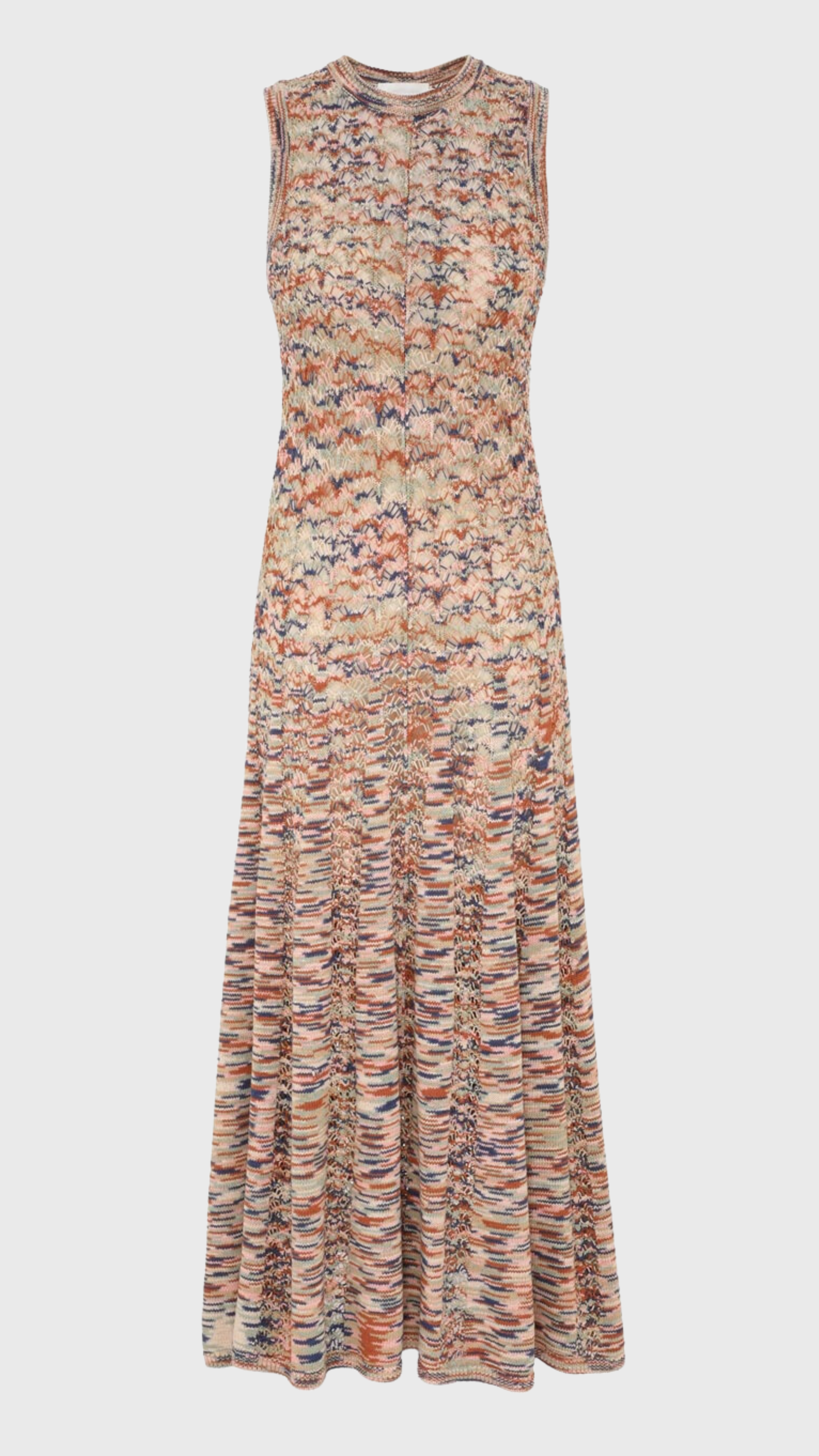 Zimmermann Wylie Tank Knit Dress in Multi