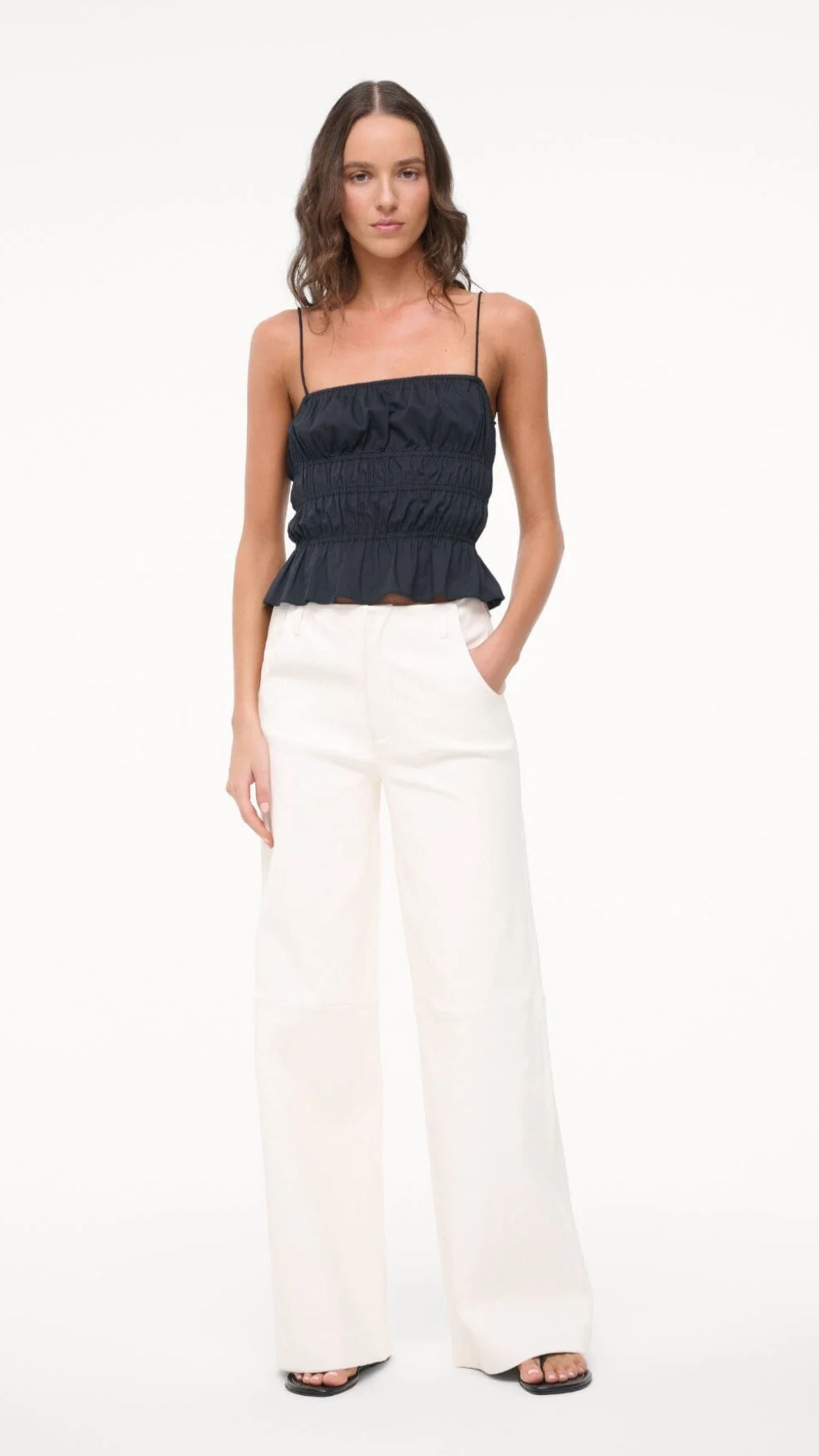 Staud Ayla Top Black