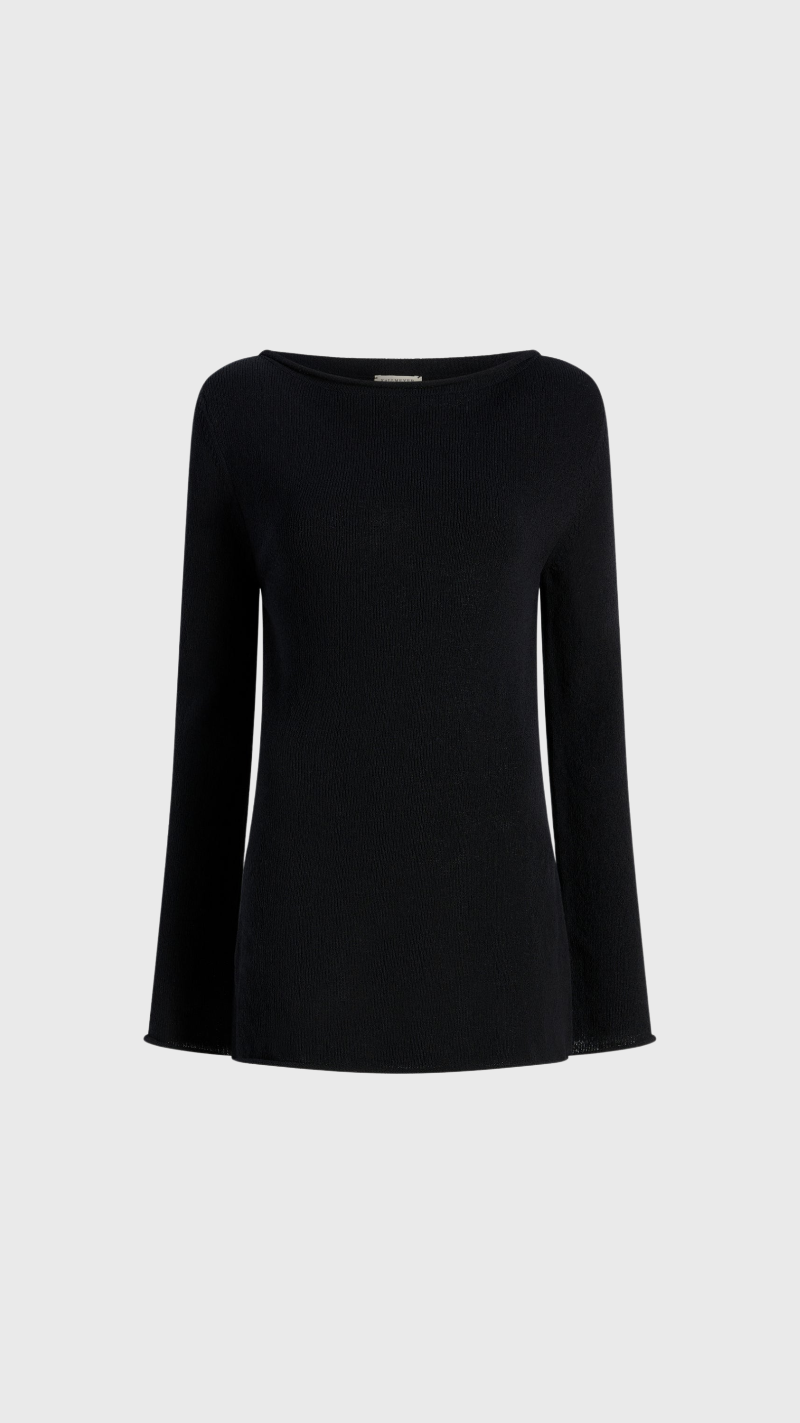 Kallmeyer Yasmin Novelty Cotton Tunic Top in Black