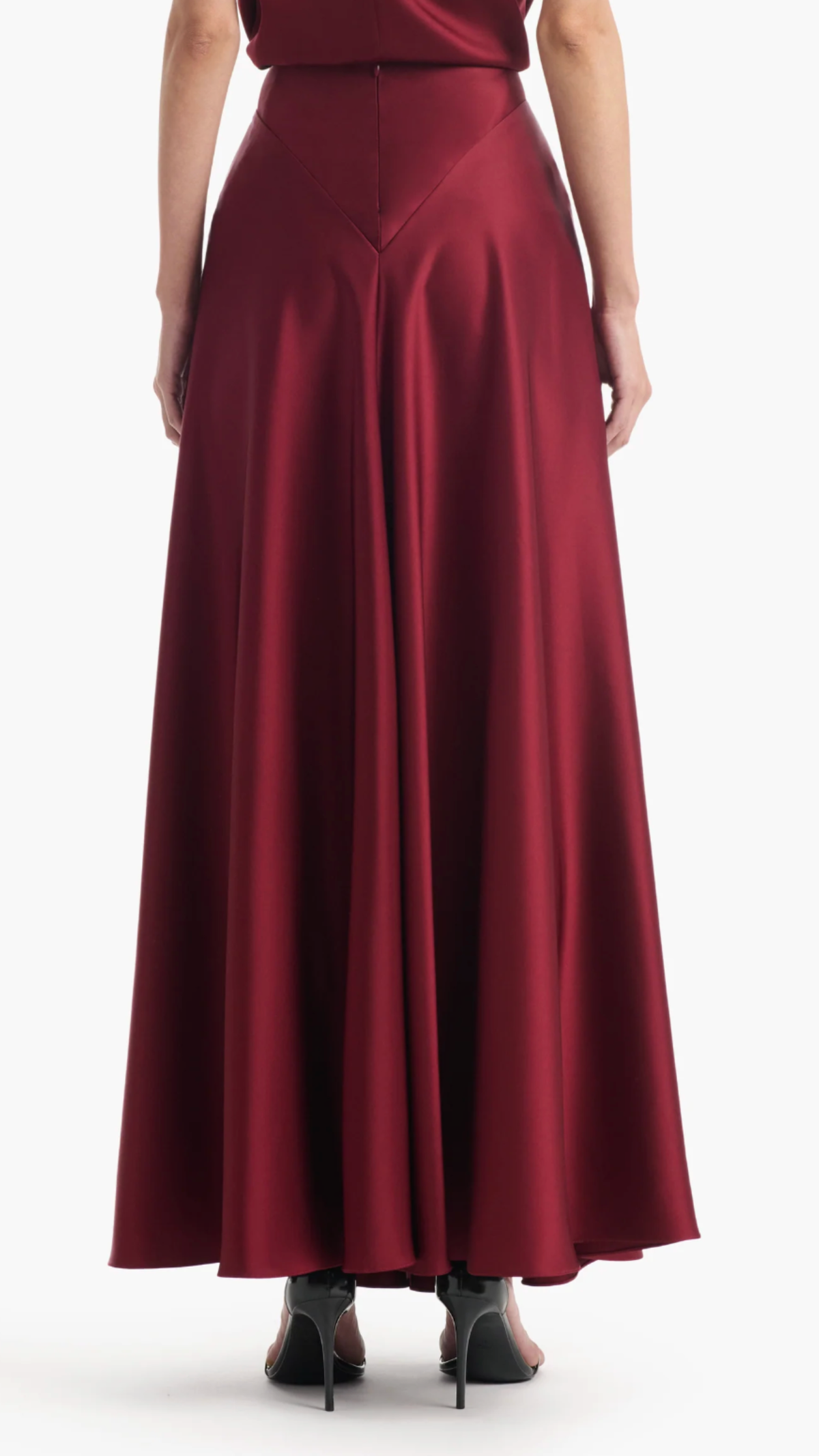 Altuzarra Ames Skirt in Grenache
