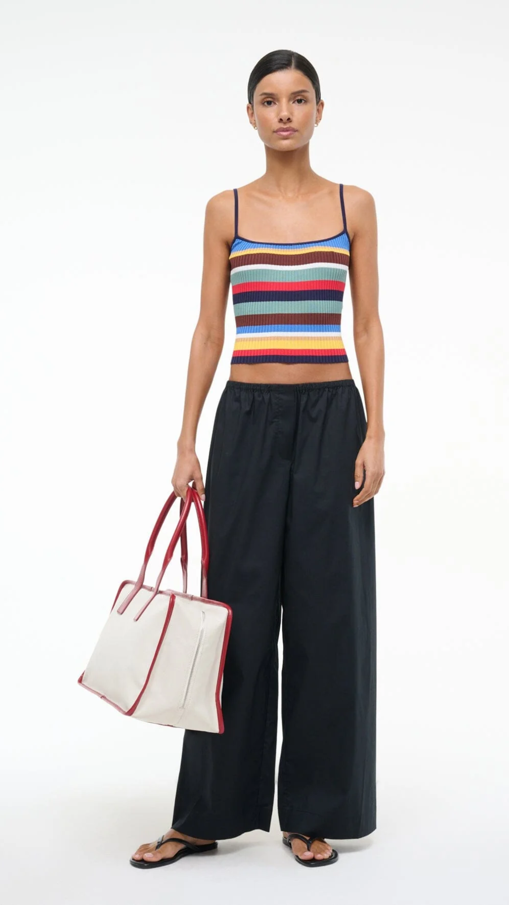 Staud Bonfire Pant in Black