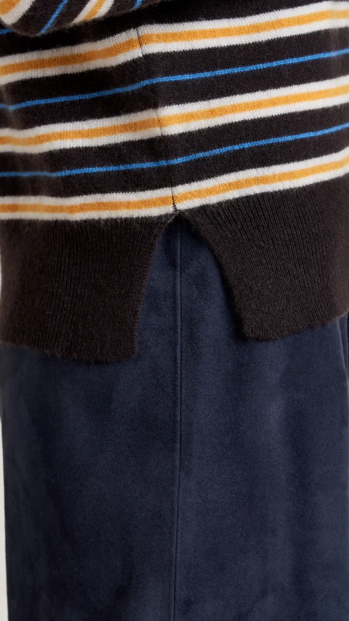 La Ligne Lean Lines Sweater in Chocolate Cream