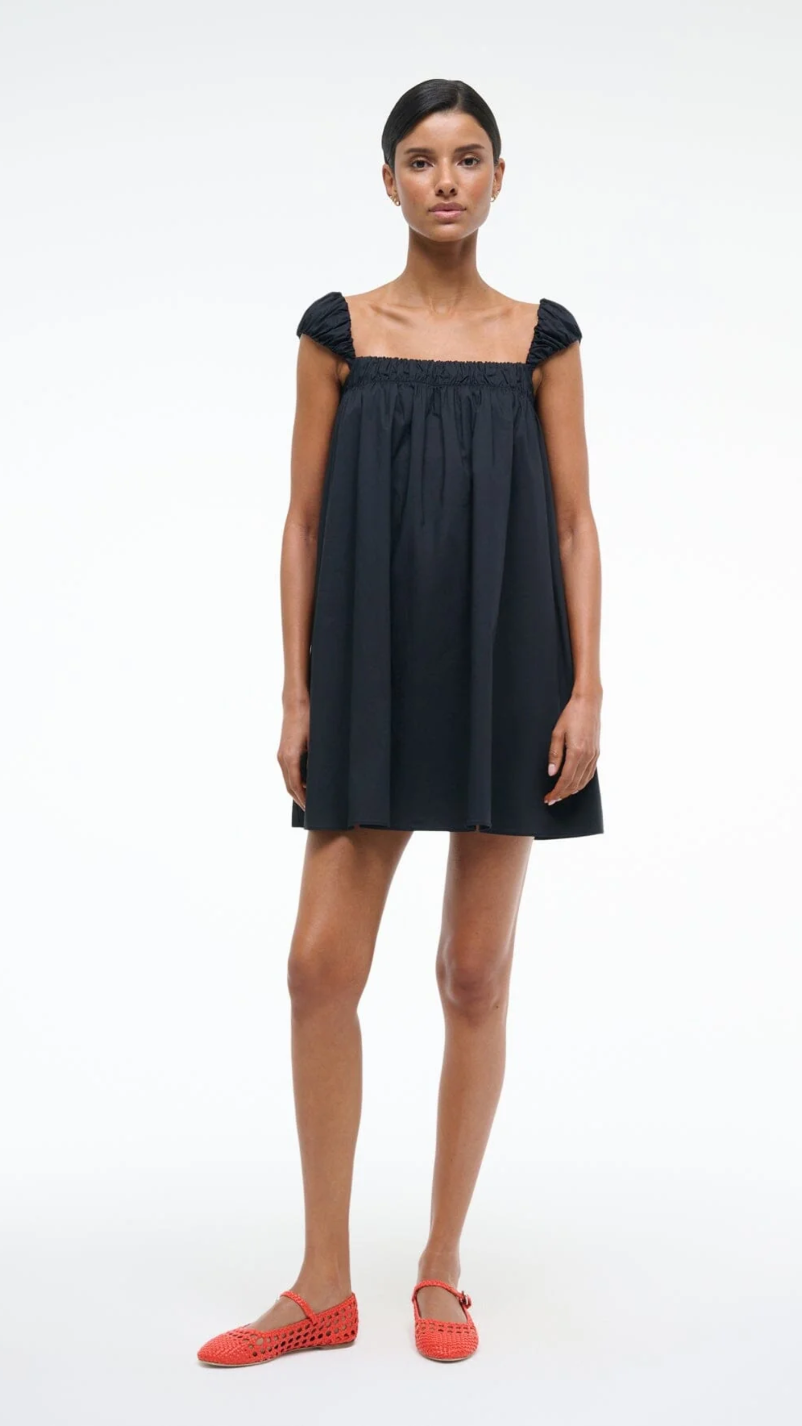 Staud Beau Dress in Black