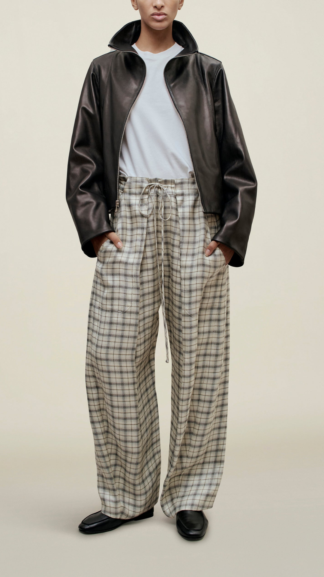 Kallmeyer Clemence Pant in Spruce Plaid