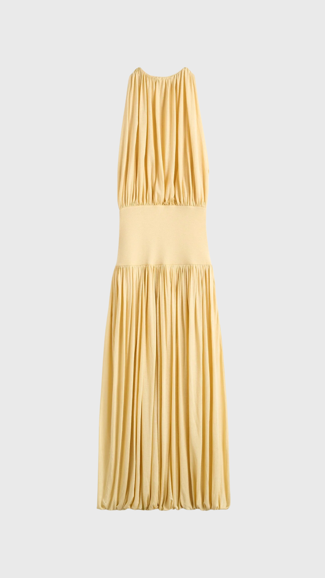 Toteme Soft Gathered Halter Dress