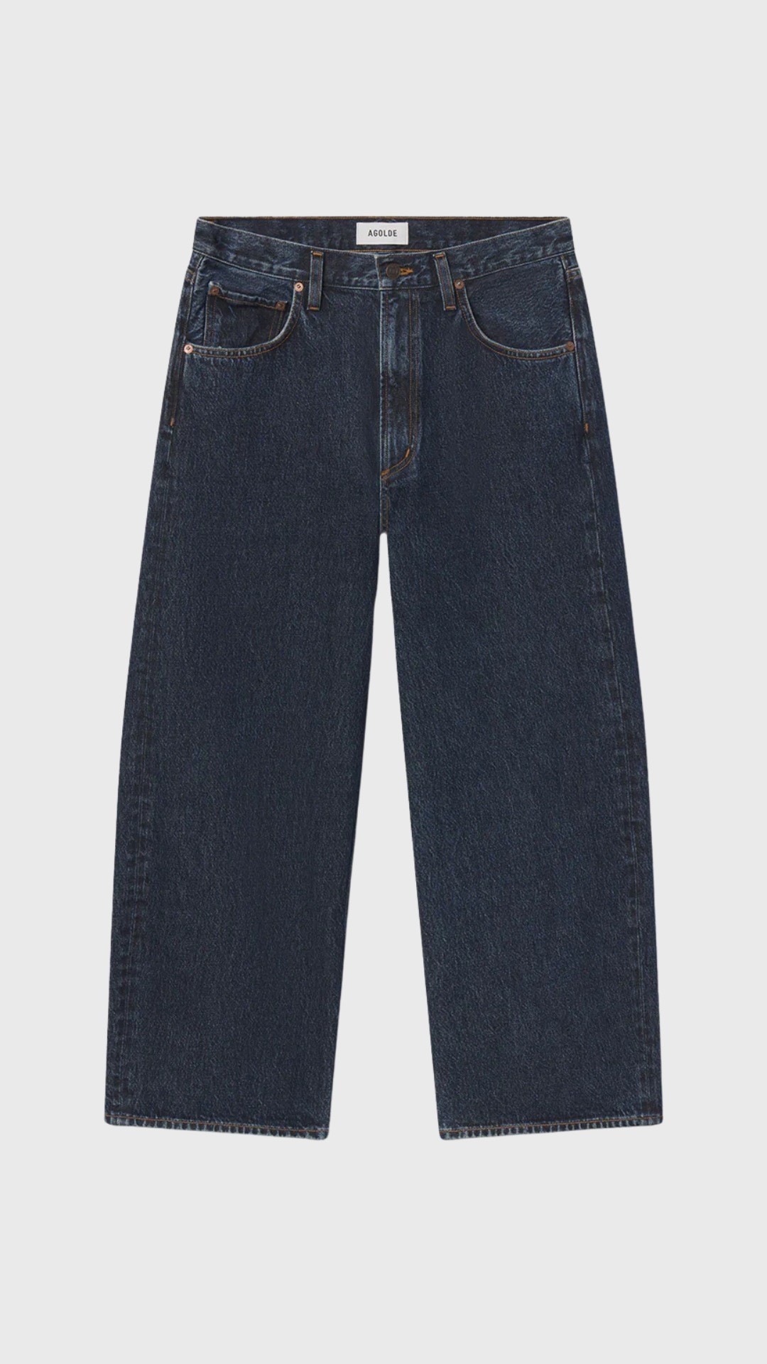 Agolde Low Curve Crop Jean In Pendulum