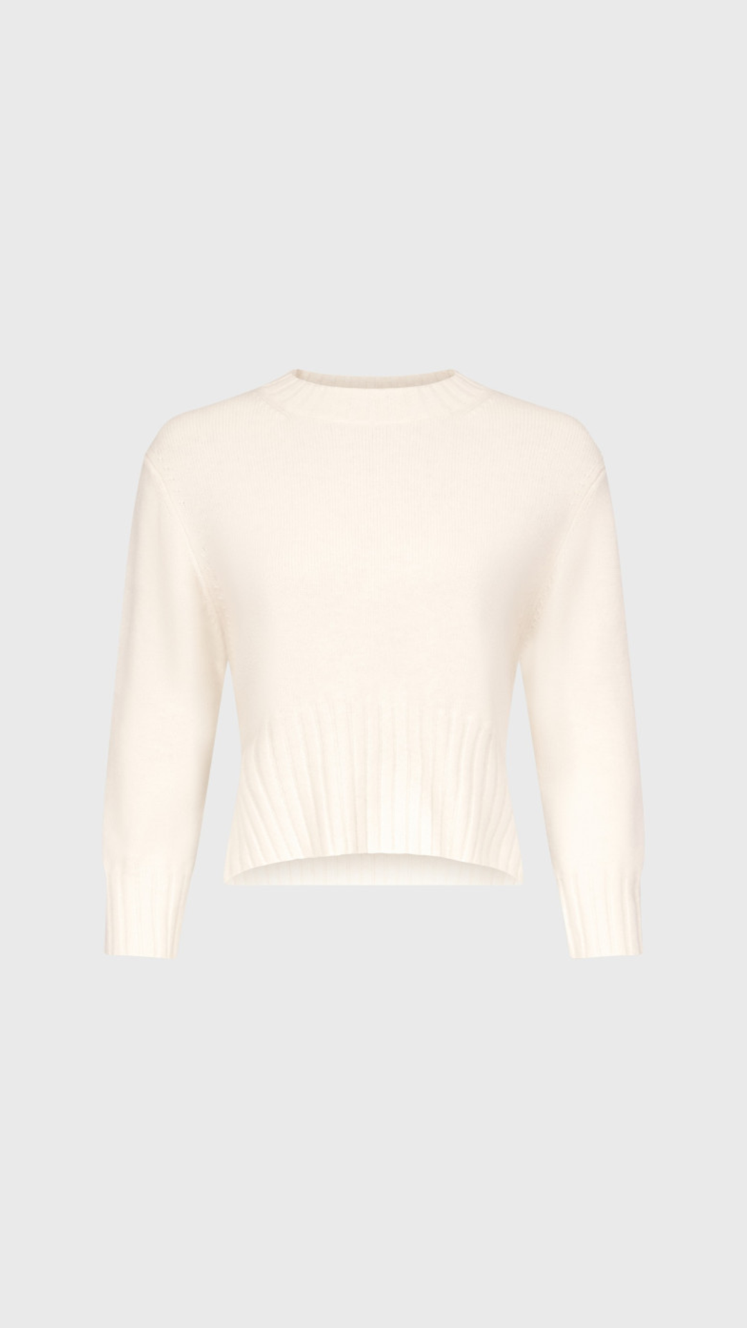 LouLou de Saison Mora LDS Cropped Sweater