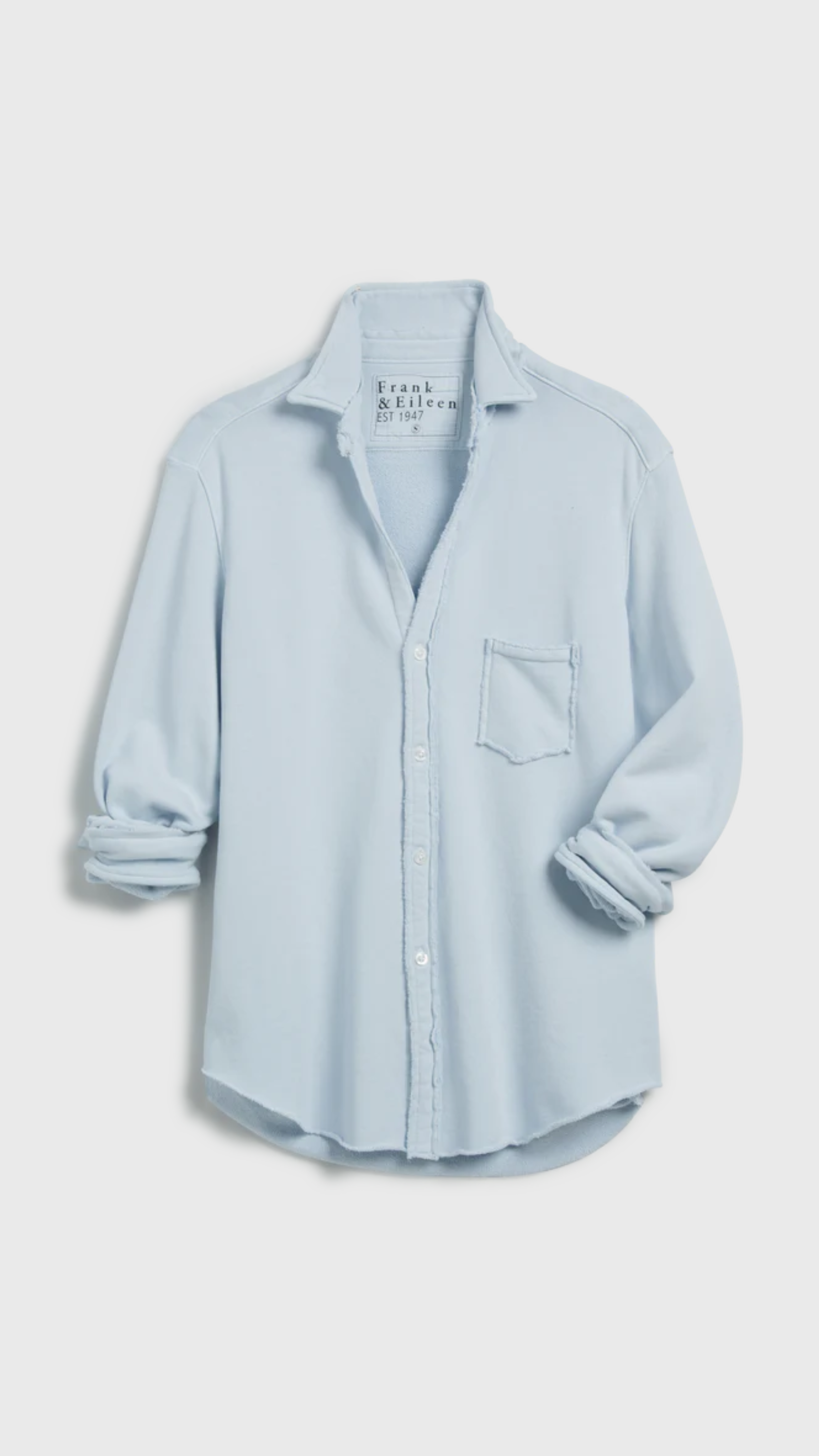 Frank & Eileen Relaxed Button Up Sweatshirt