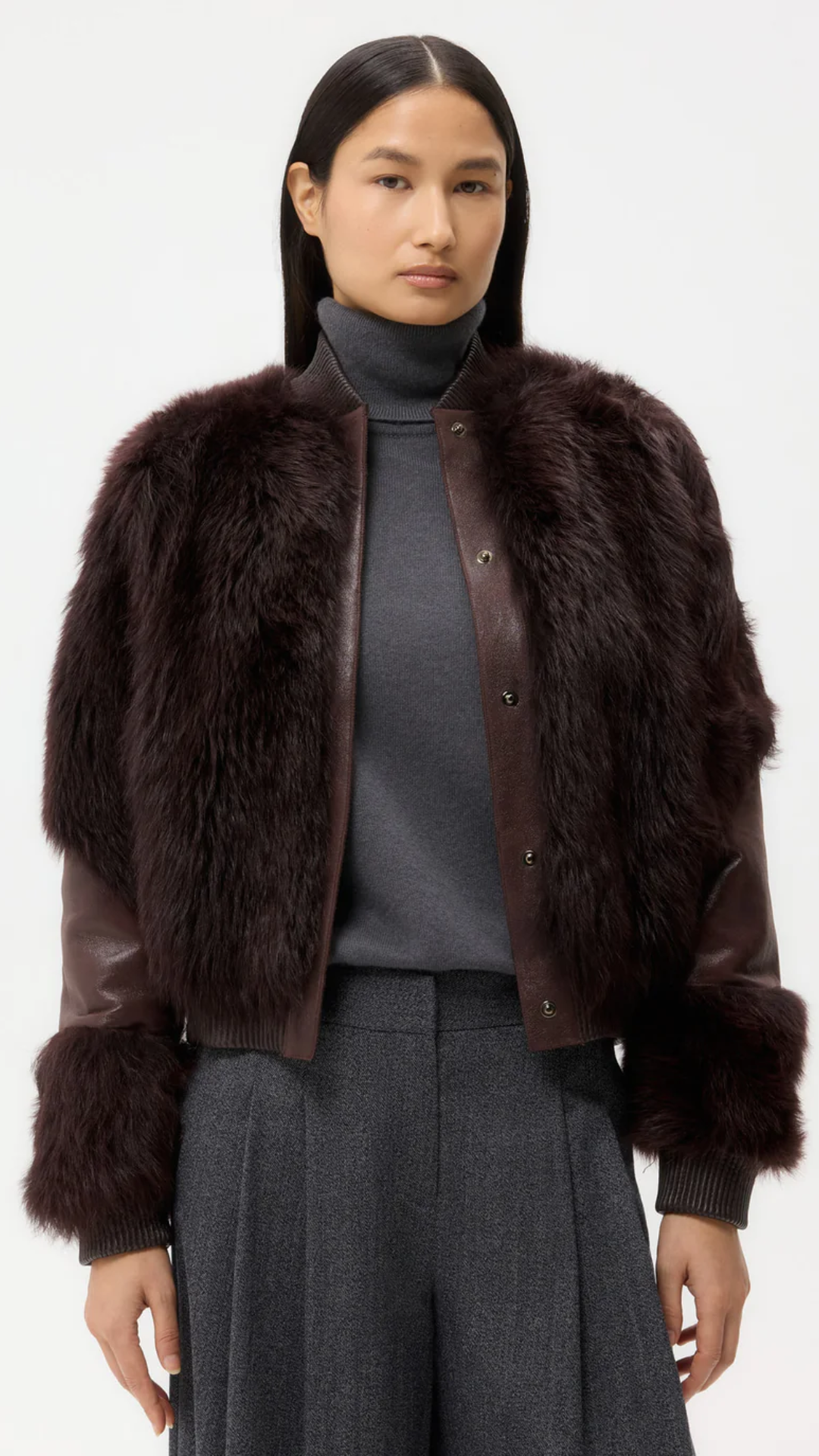 TWP Marnie Jacket in Deep Red Wine
