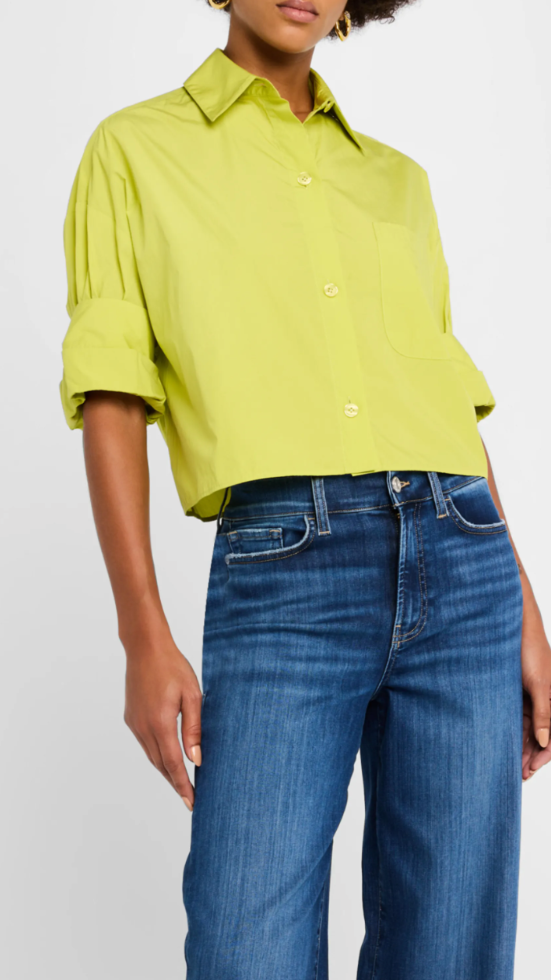 TWP Next Ex Cropped Shirt