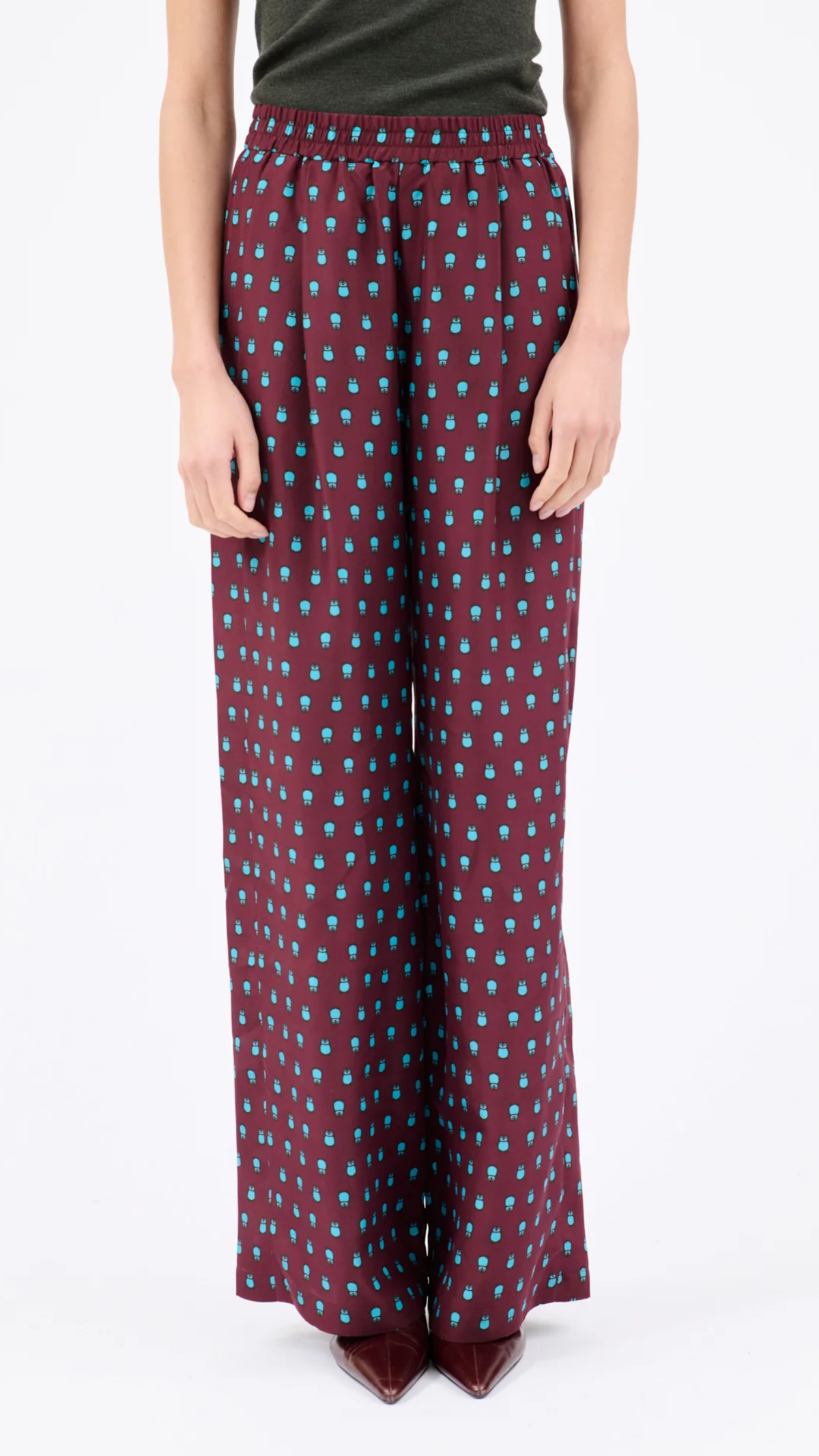 Odeeh Penguin Pants in Deep Purple