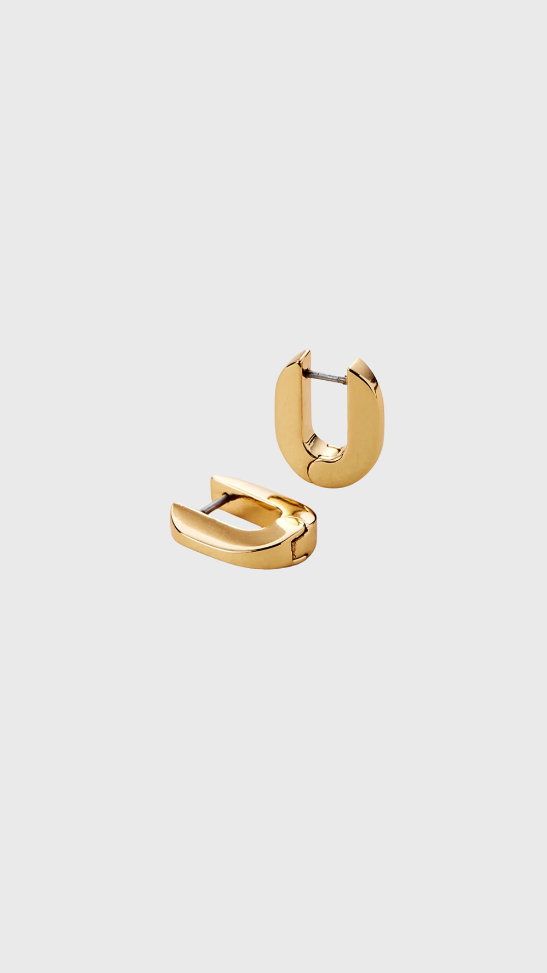 Jenny Bird Teeni Toni Huggie Earrings in Gold