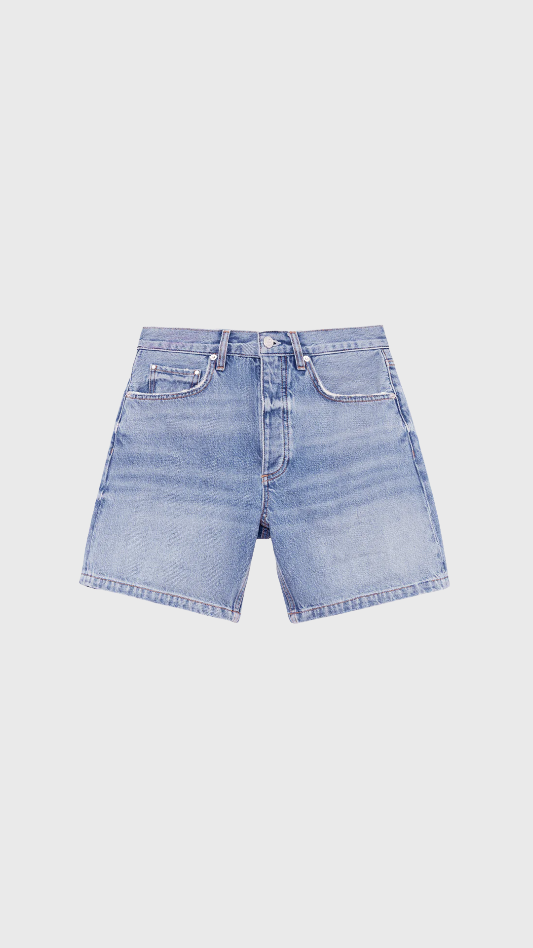 Anine Bing Delaney Short in Arbor Blue