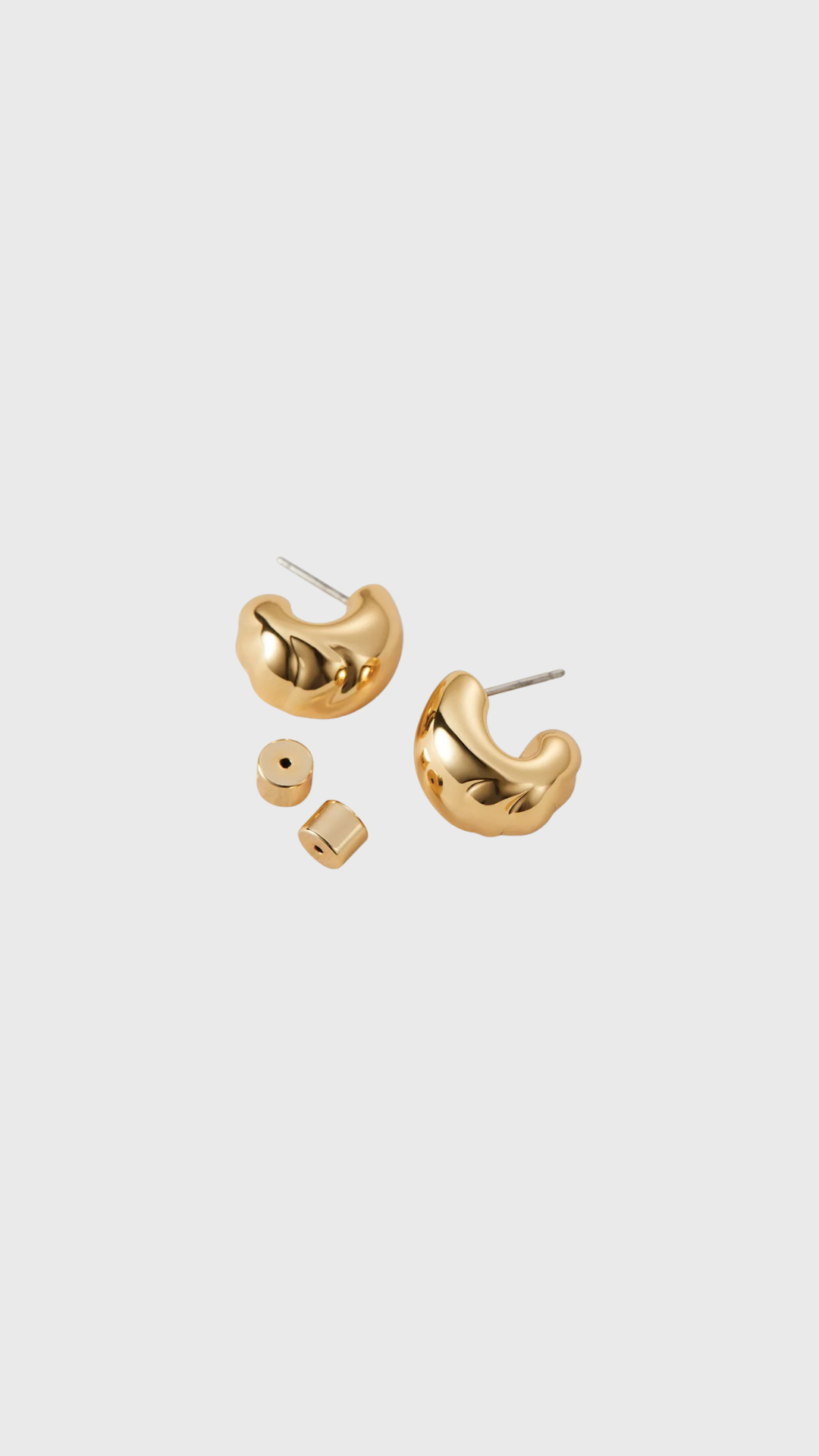 Jenny Bird Small Nelle Earrings in Gold