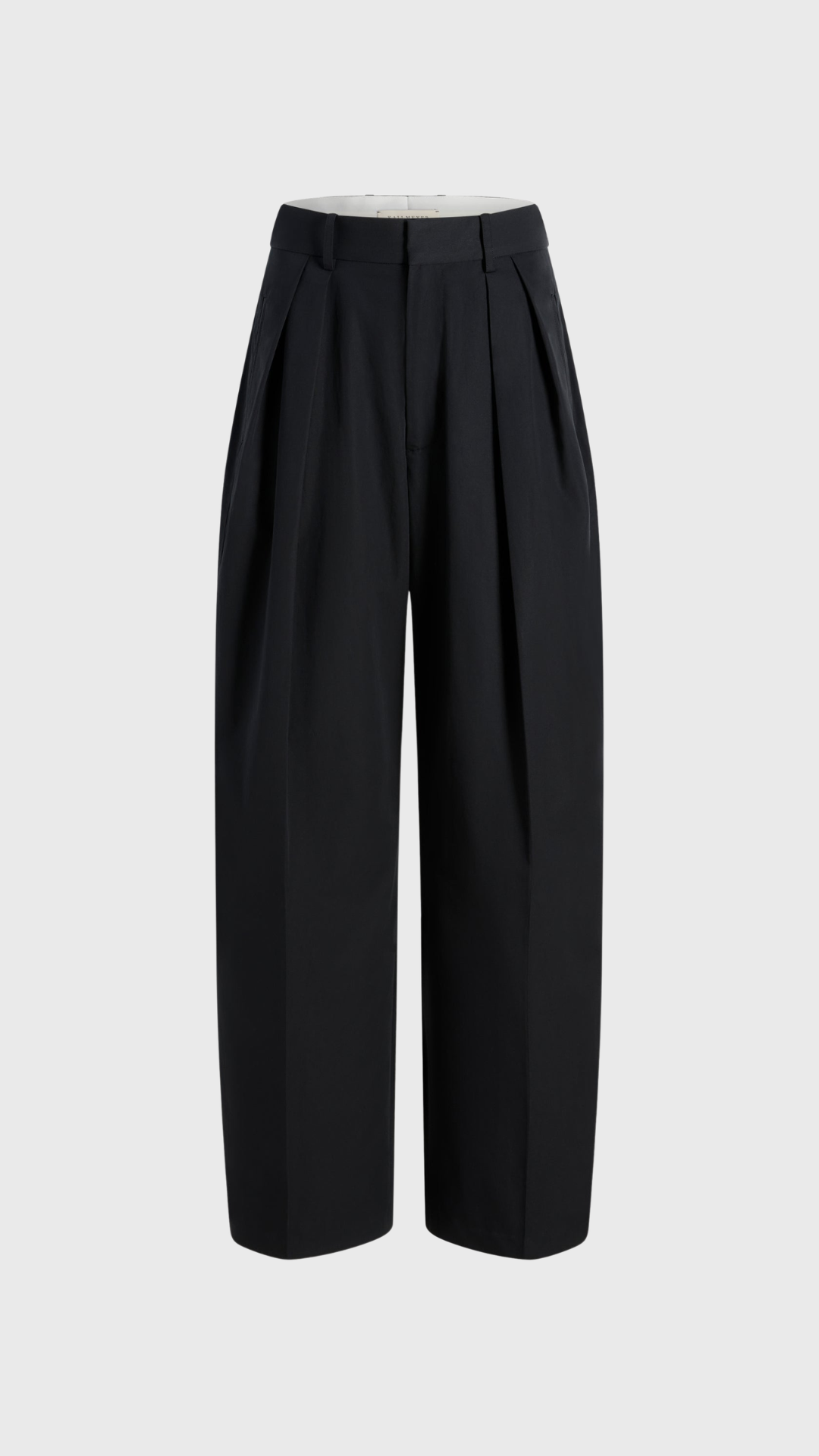 Kallmeyer Joel Pleated Trouser in Black