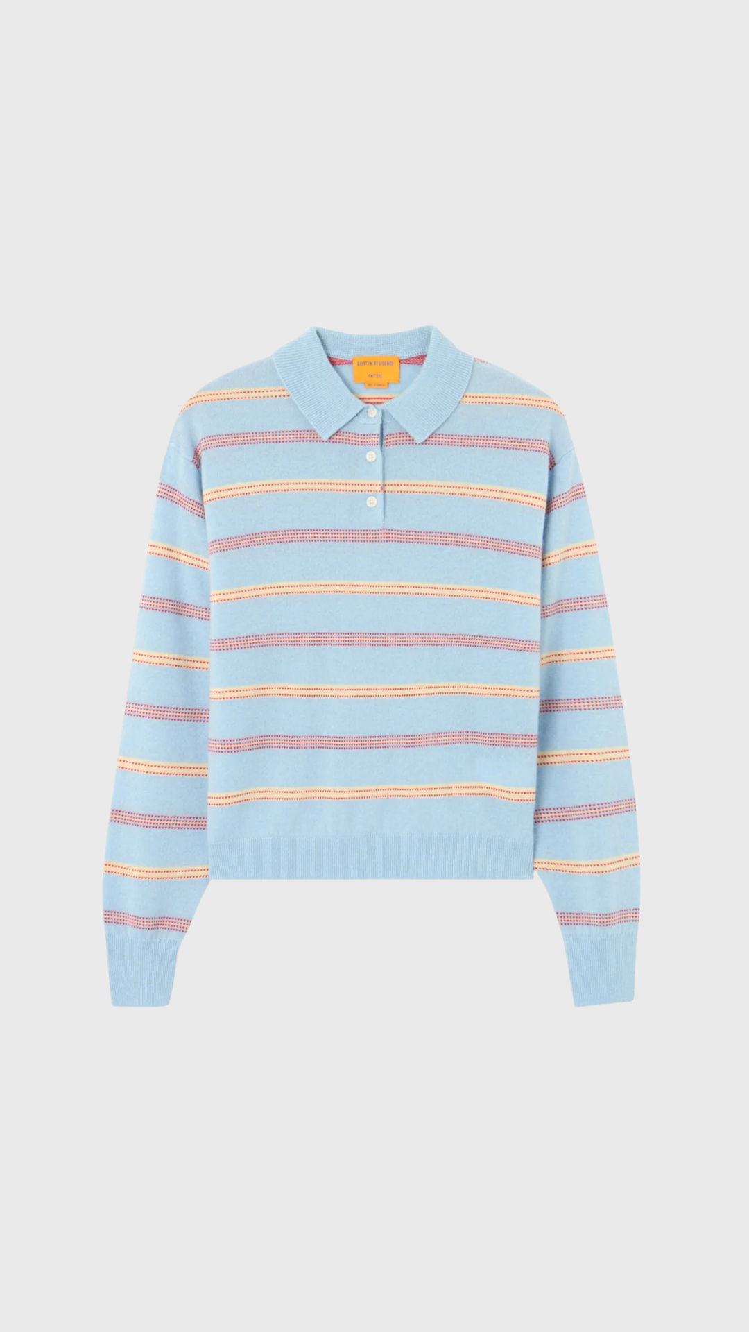 Guest In Residence Collegiate Stripe Polo