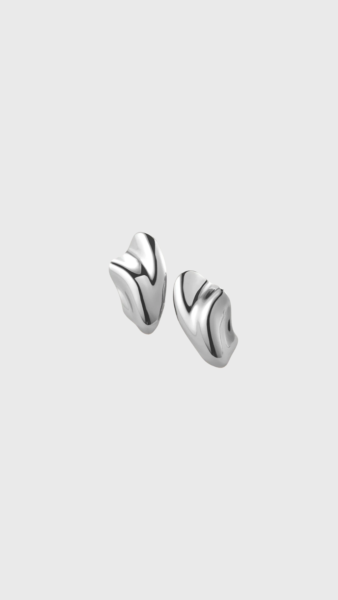 Jenny Bird Portia Earrings in Silver