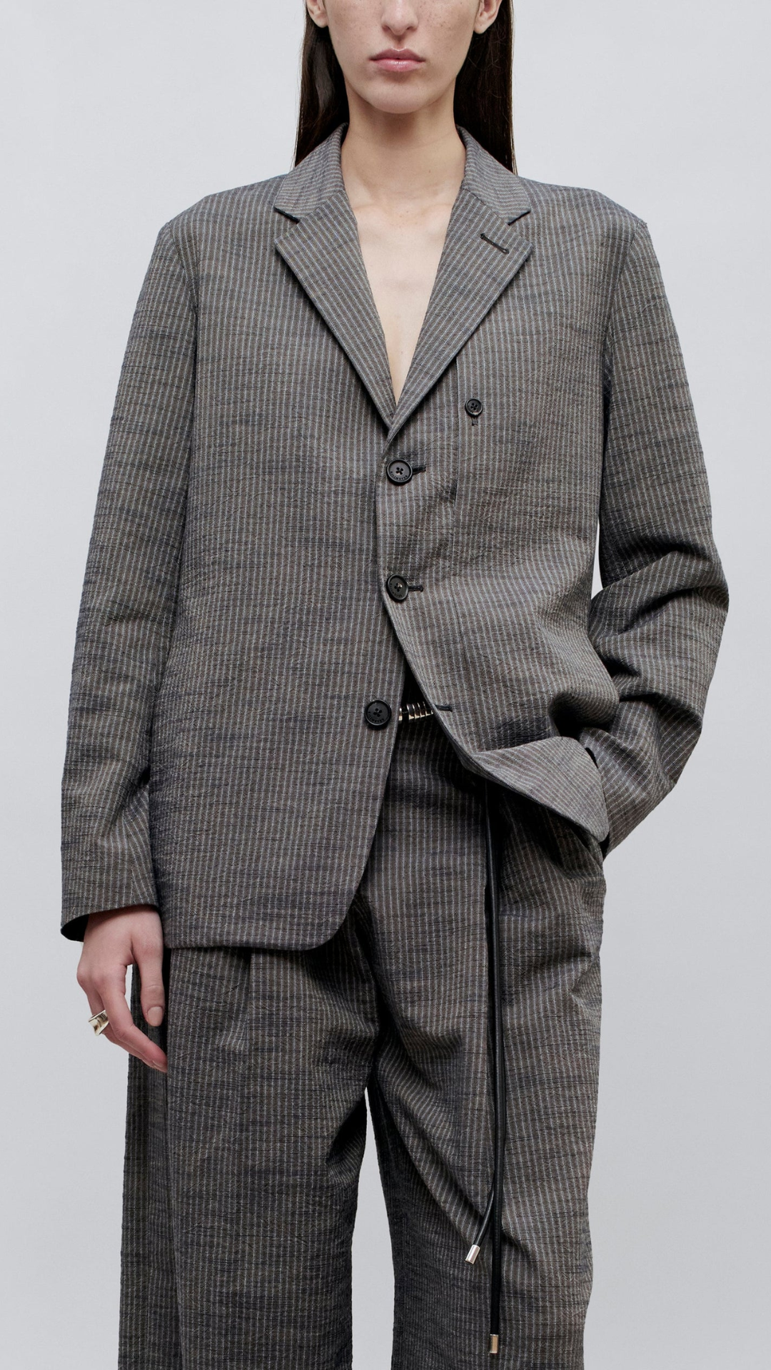 Kallmeyer James Railroad Cotton Lyocell Jacket in French Blue