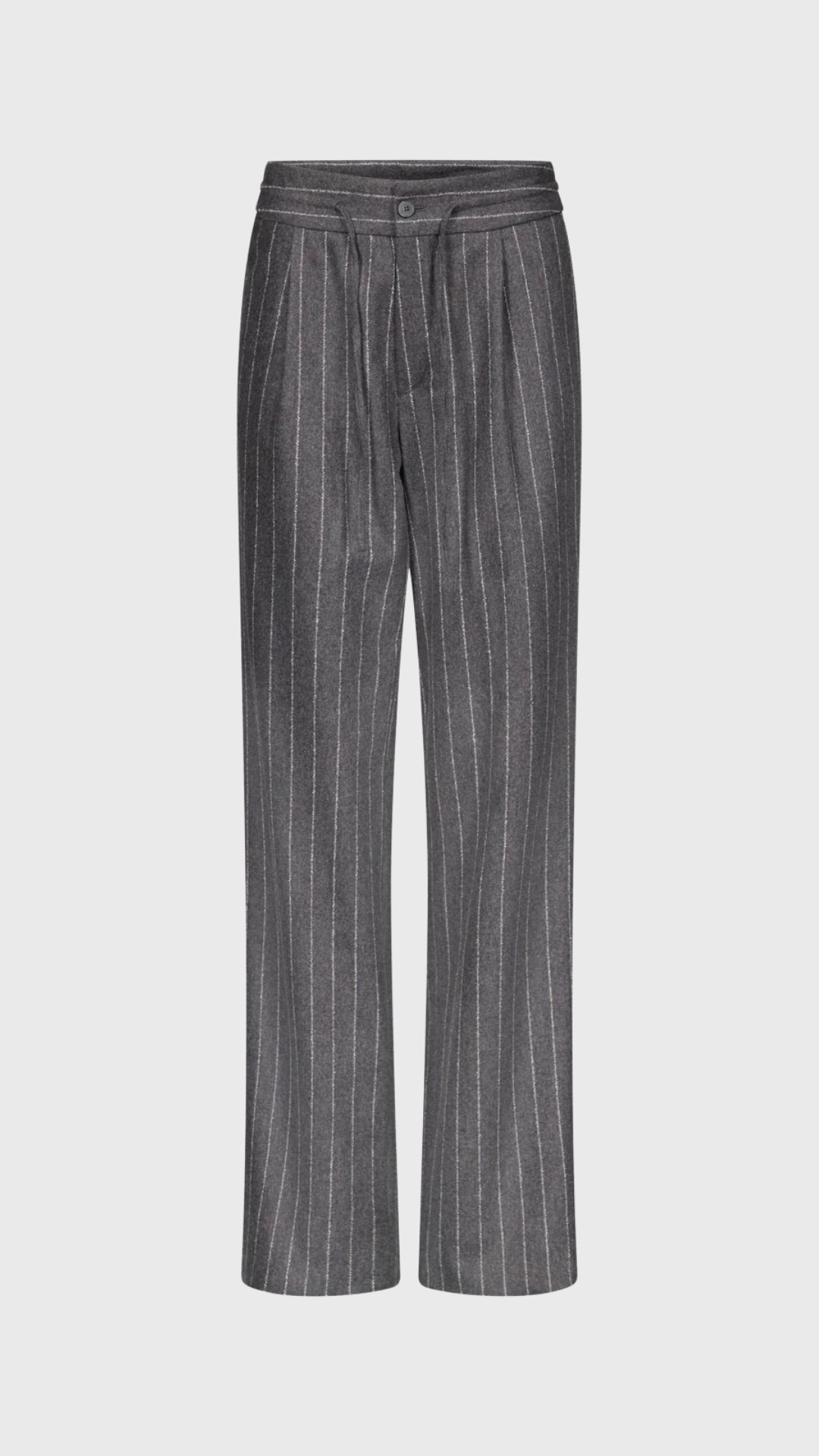 LouLou de Saison Lizzie Straight Leg Pant in Anthracite