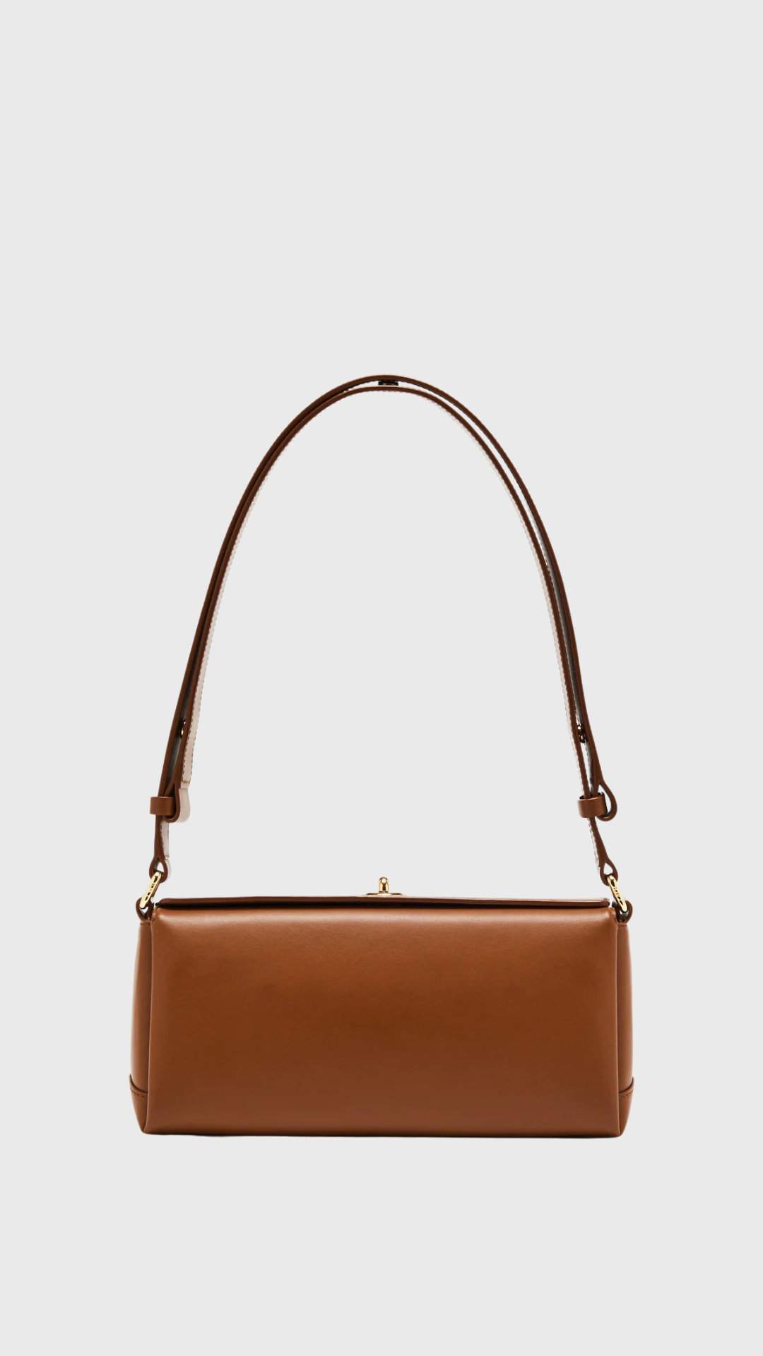 Plan C Baguette Shoulder Bag in Brown