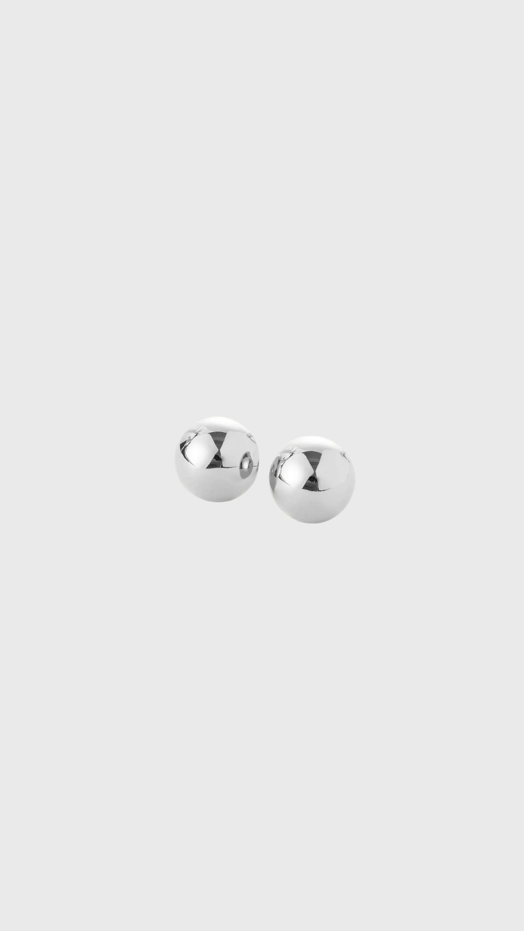 Jenny Bird Aurora Studs in Silver