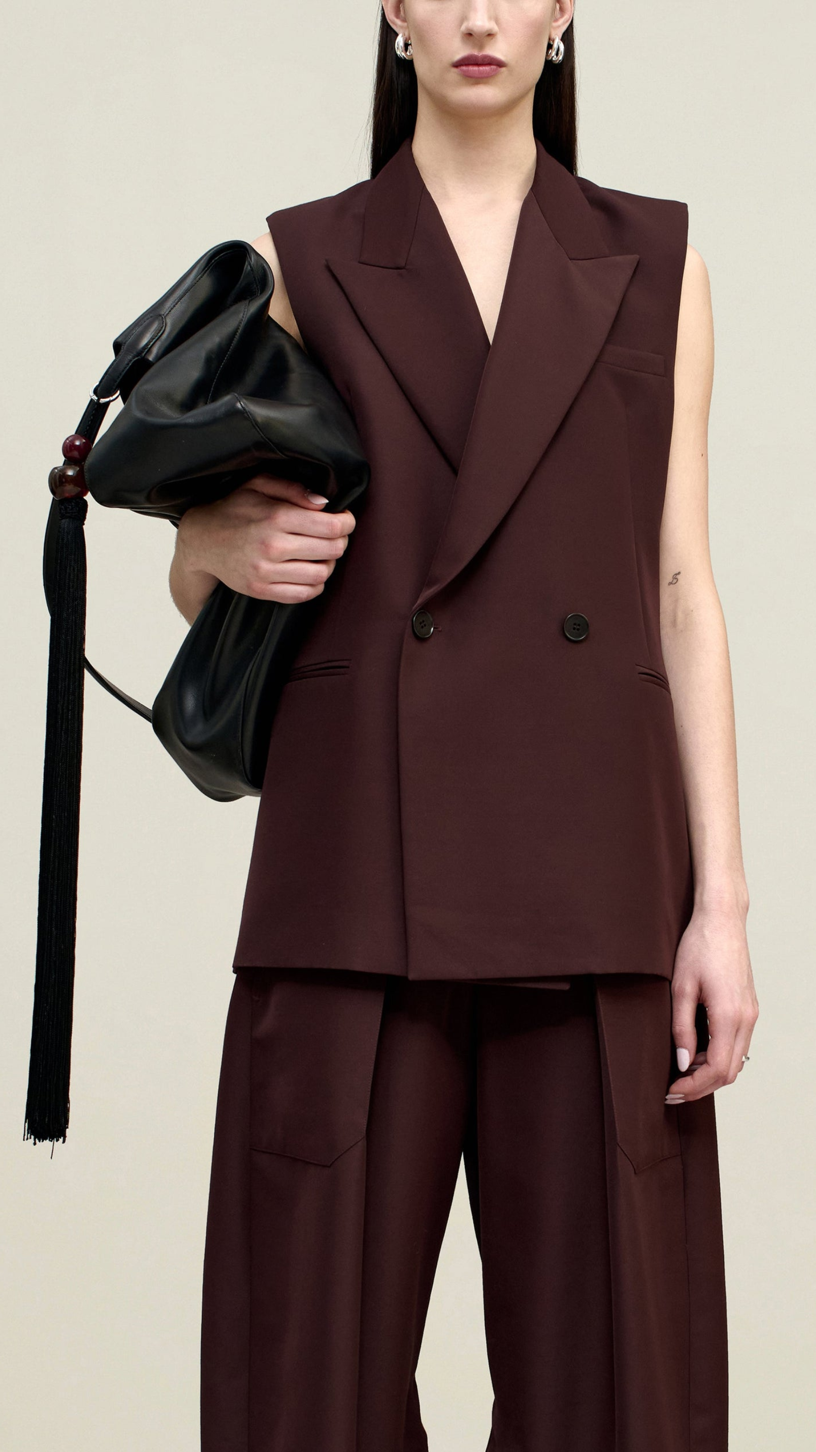 Kallmeyer Deon Sleeveless Blazer