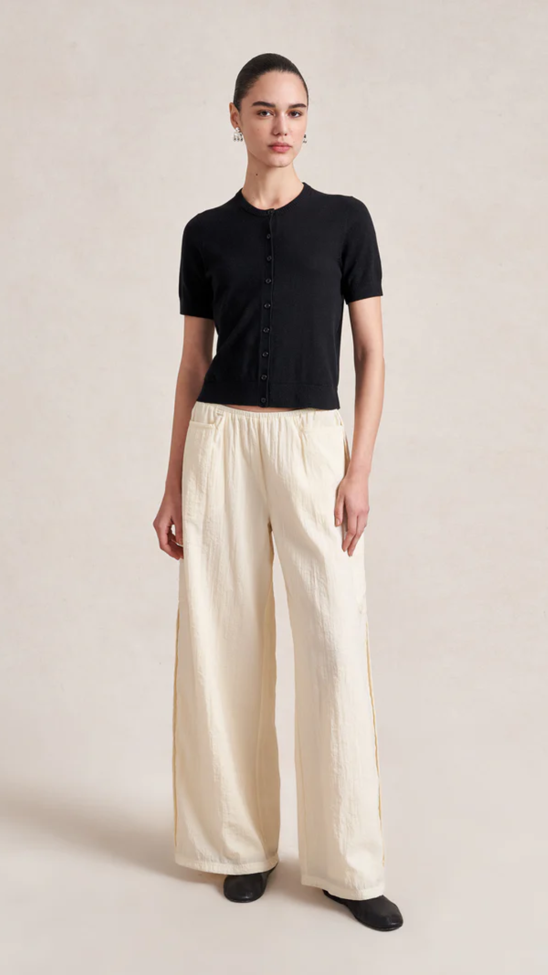 La Ligne Alex Cardigan in Black