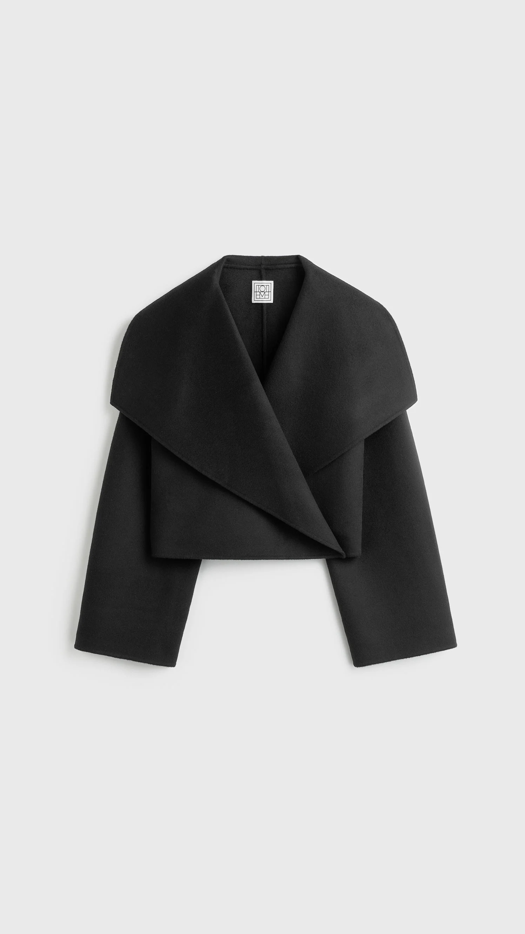 Toteme Signature Double Jacket in Black