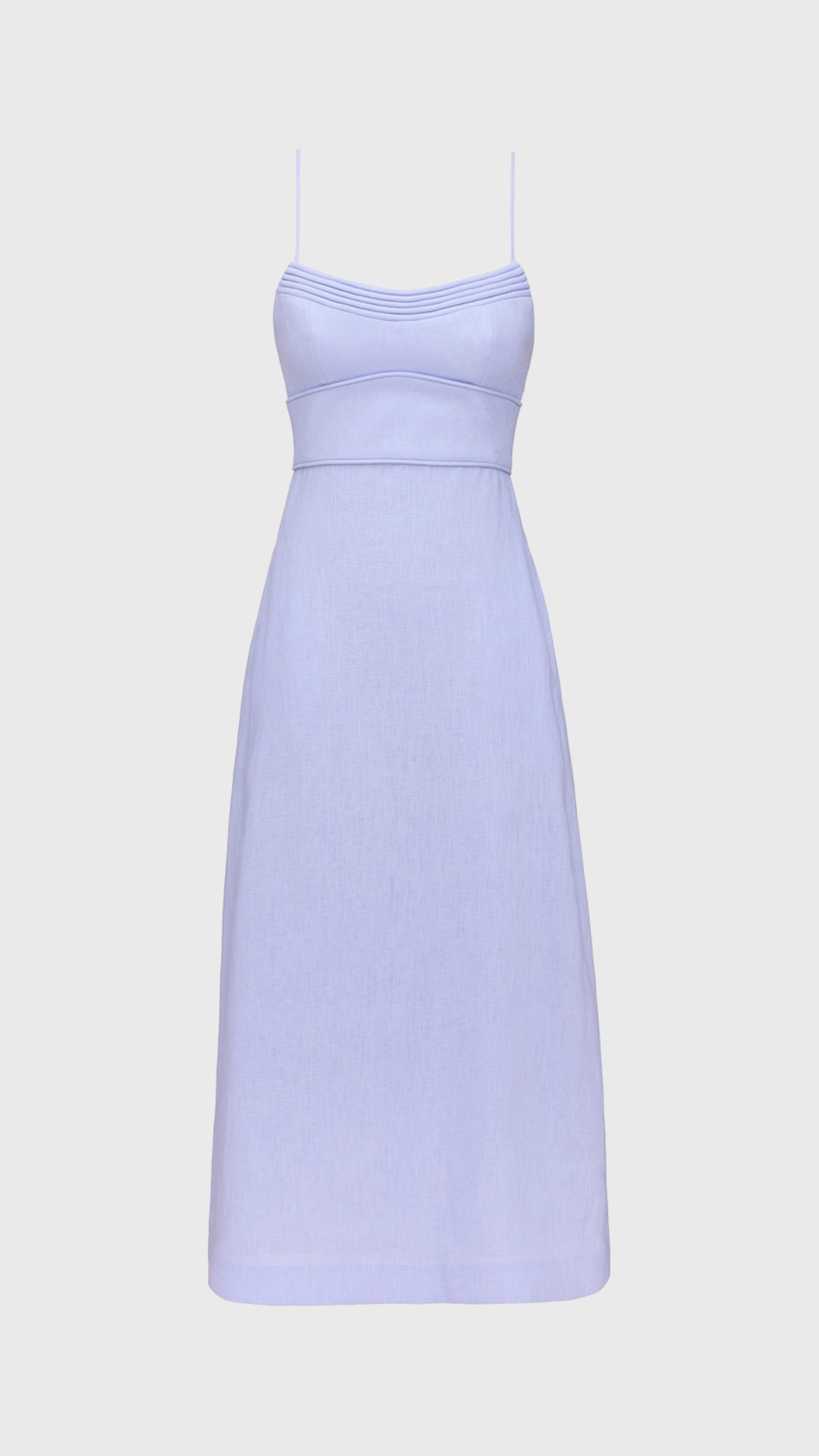 Zimmermann Luna Midi Dress in Sky