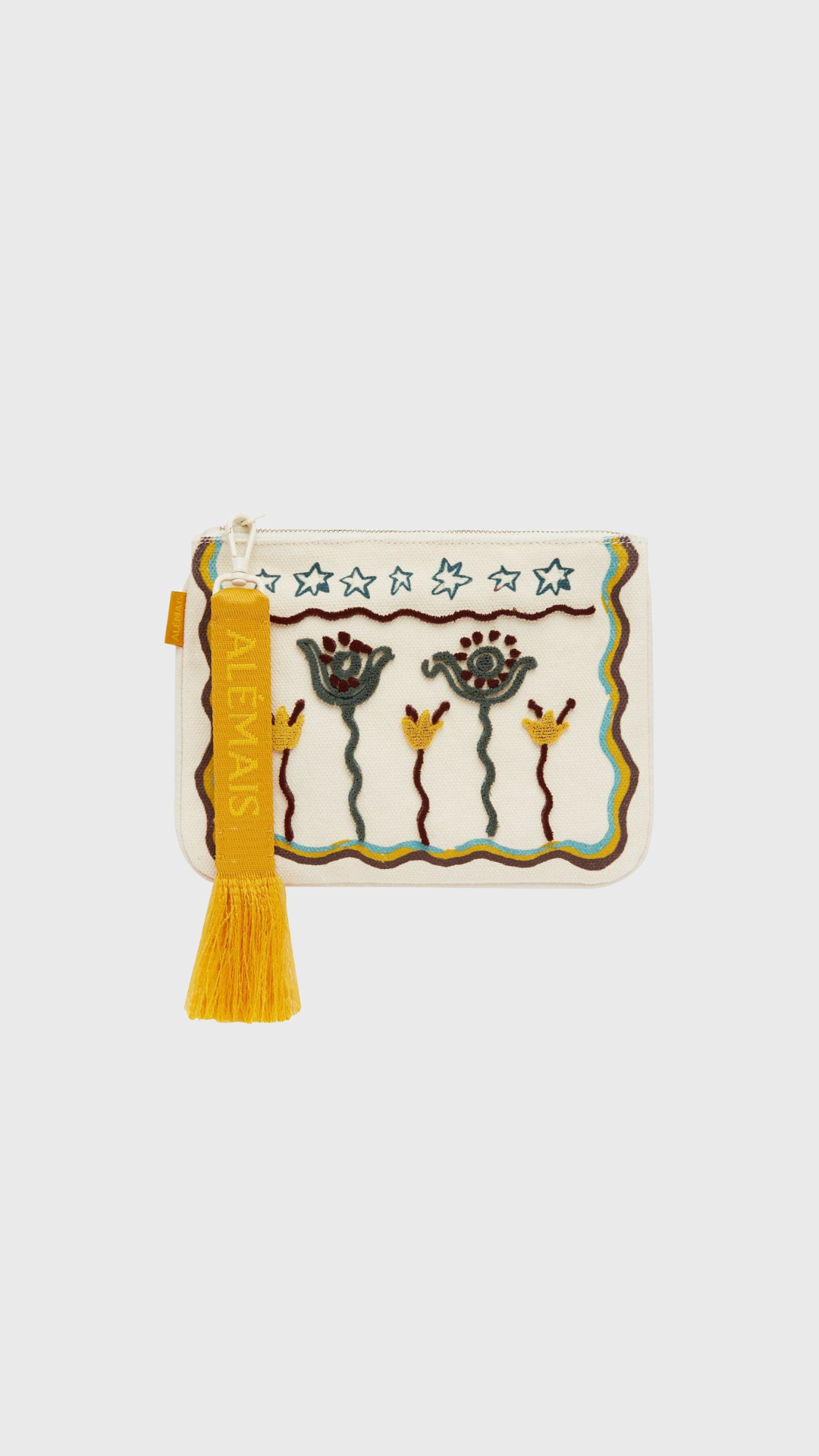 Alemais Sun Dancer Clutch in Multi