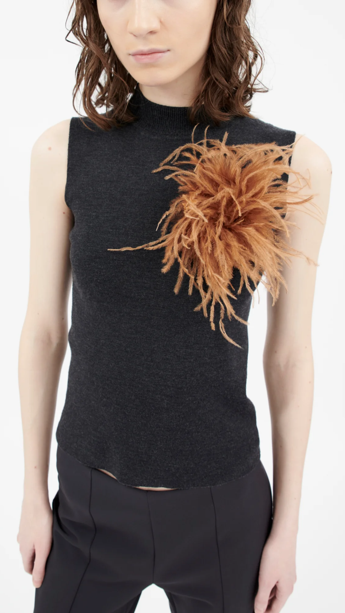 Odeeh Feather Brooch